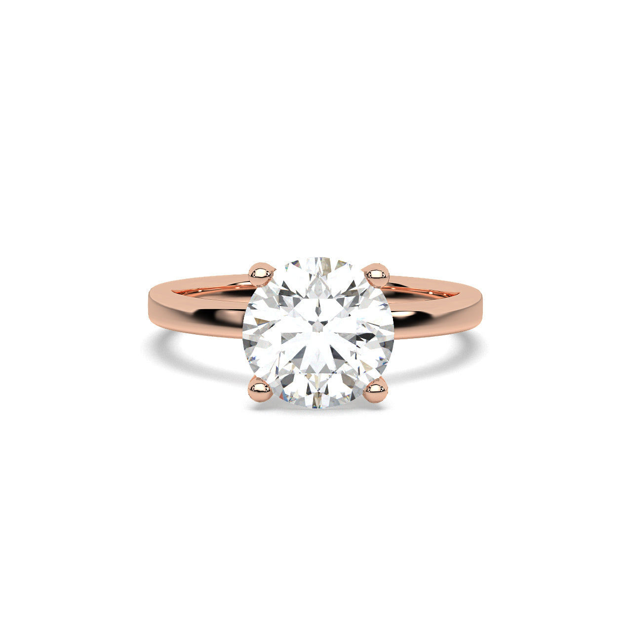 2 Ct Round Solitaire Ring