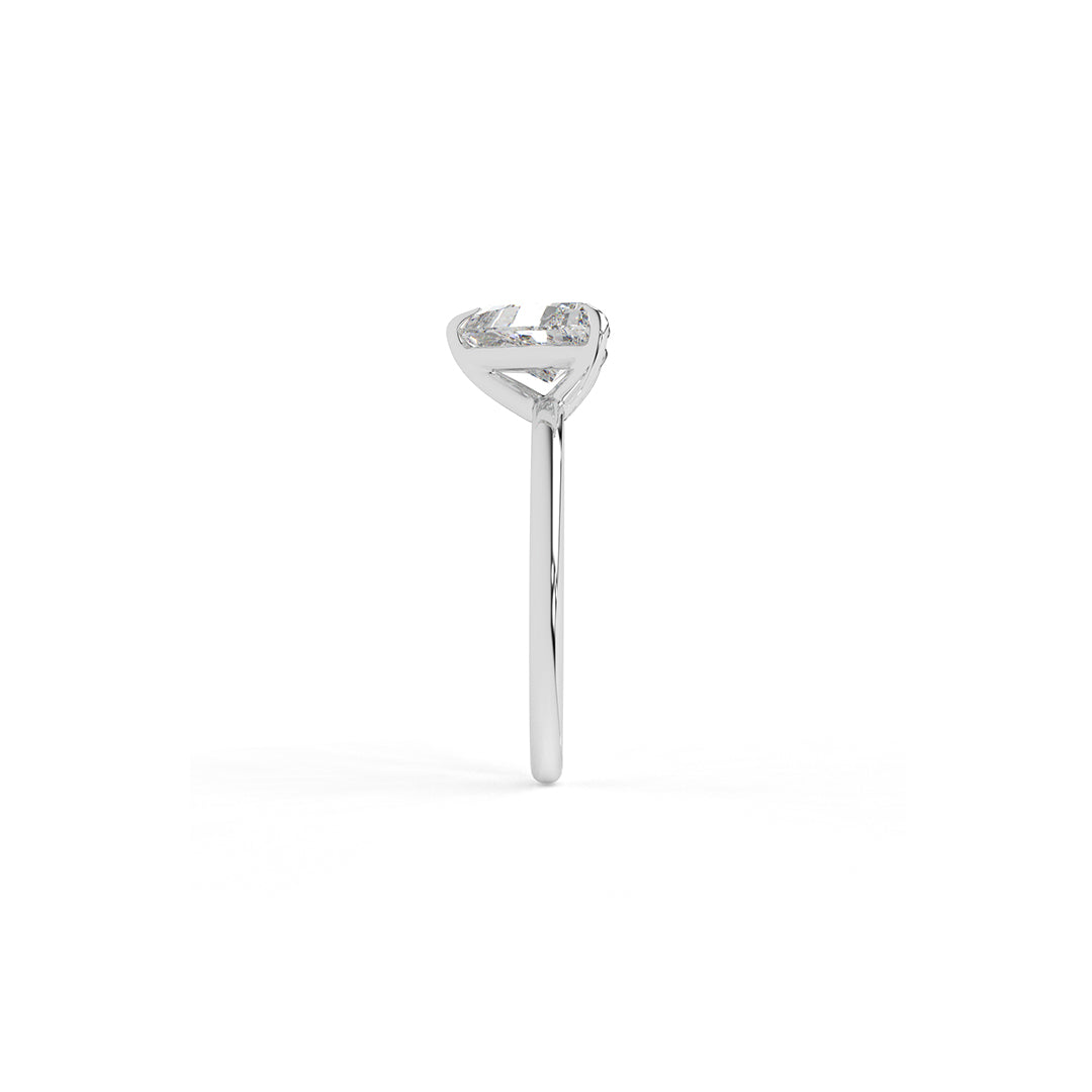 1.4 ct Trillion Solitaire Ring
