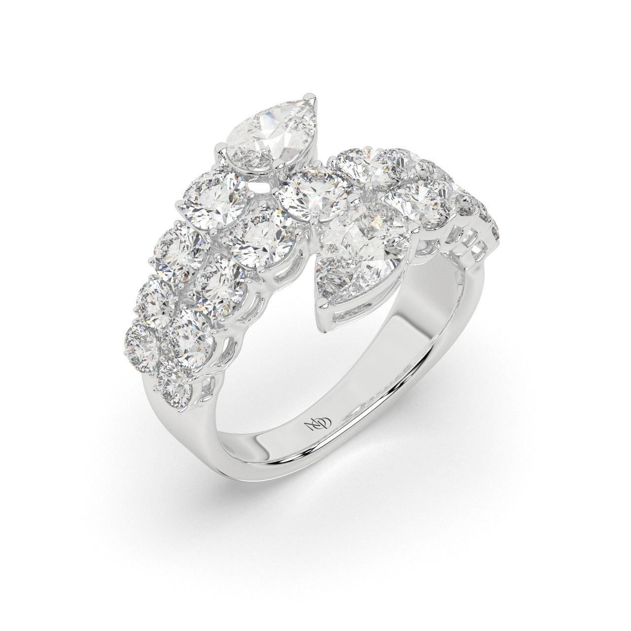 Celestia Twin Flame Ring
