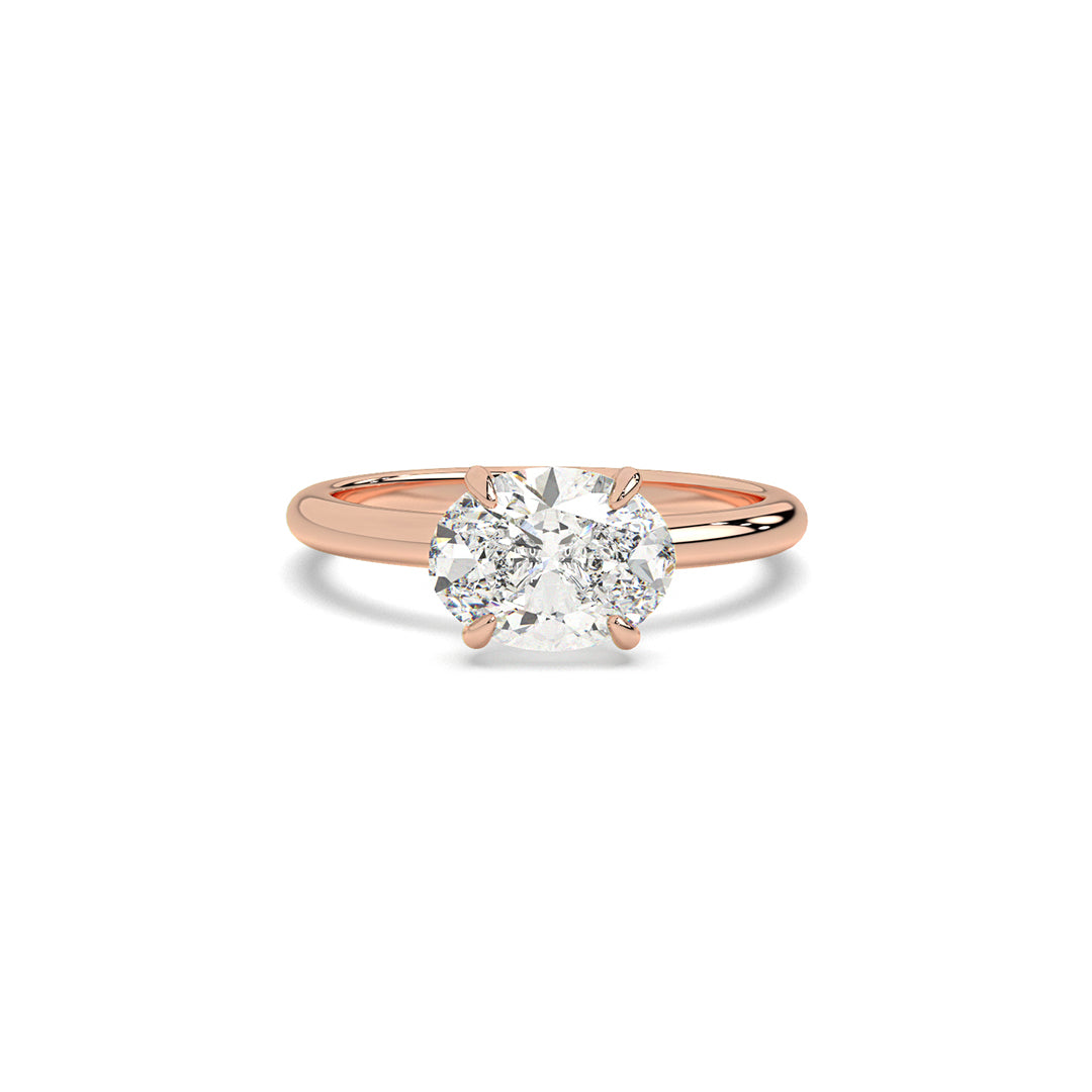 Classic Oval Engagement Ring