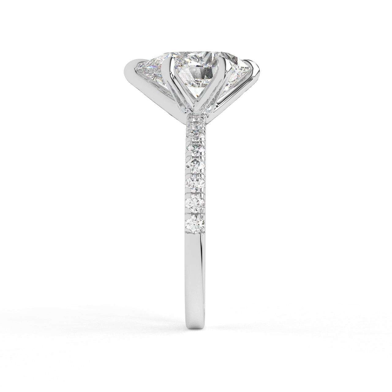 Pear Cut Engagement Ring