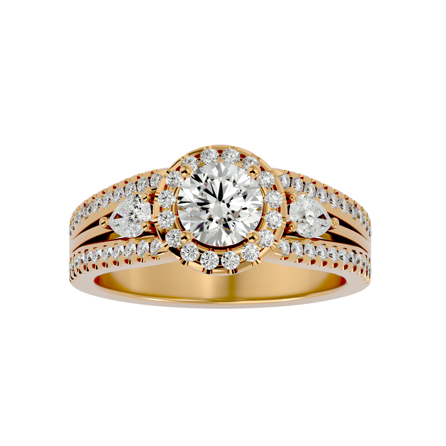 Savannah Classic Three Stone Diamond Ring