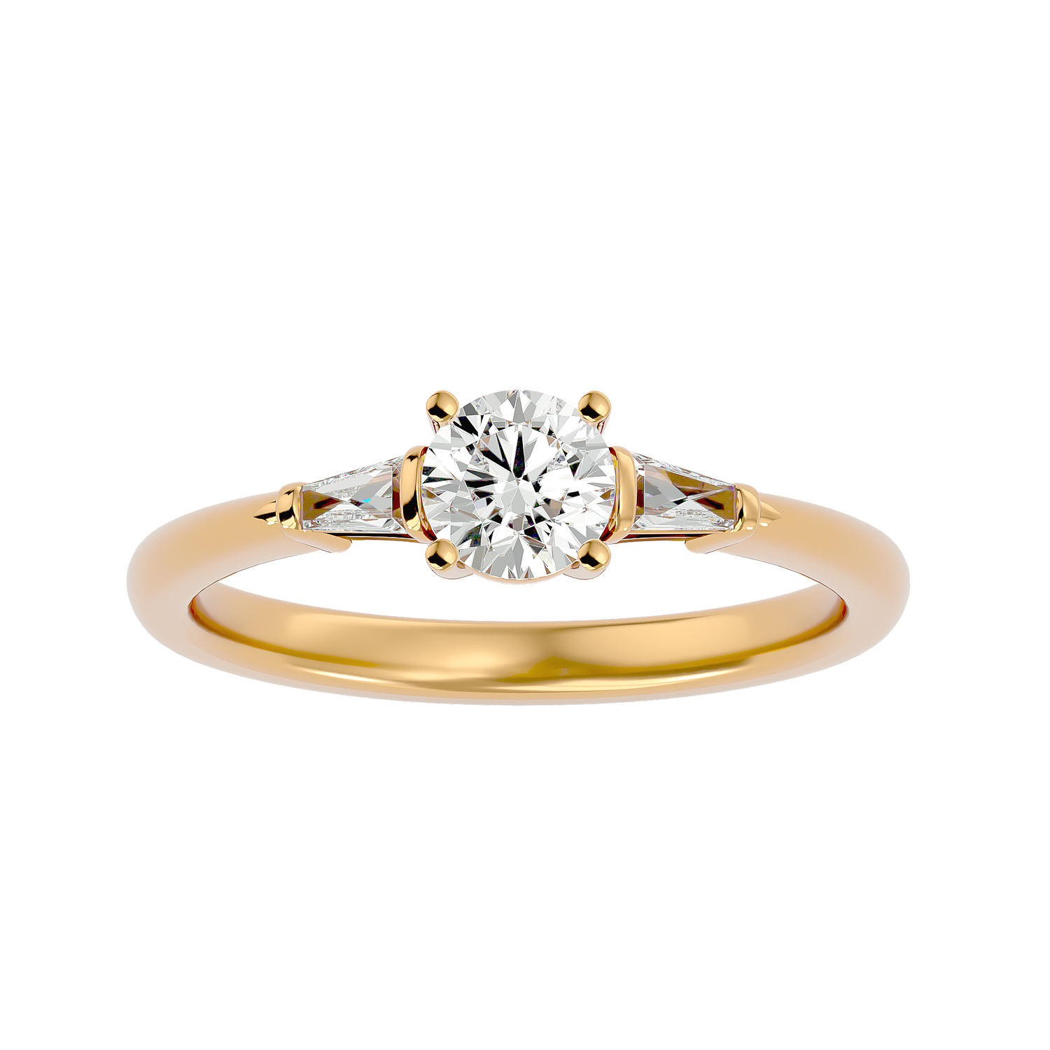Sofia Timeless Three Stone Diamond Ring