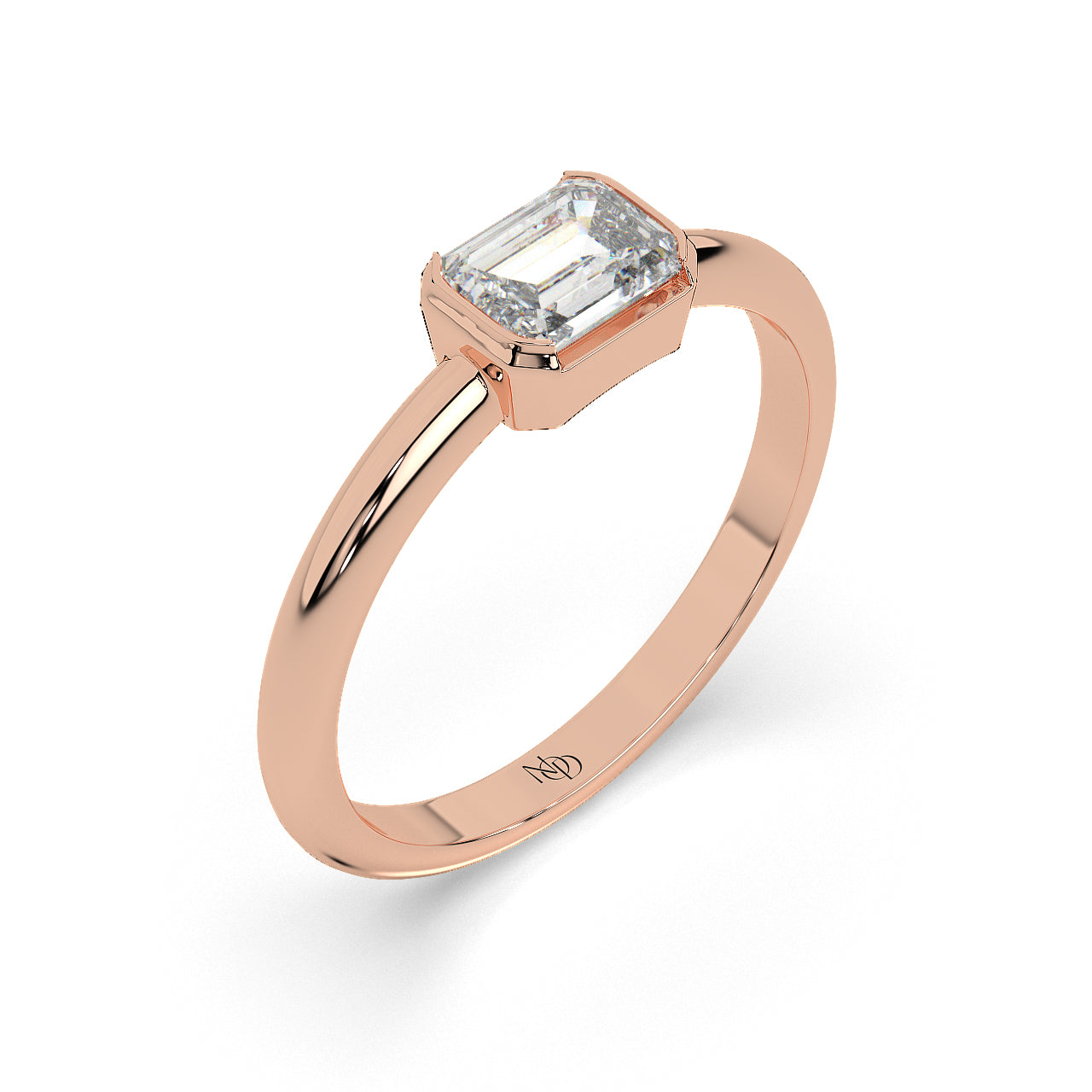The Solstice Bezel Ring