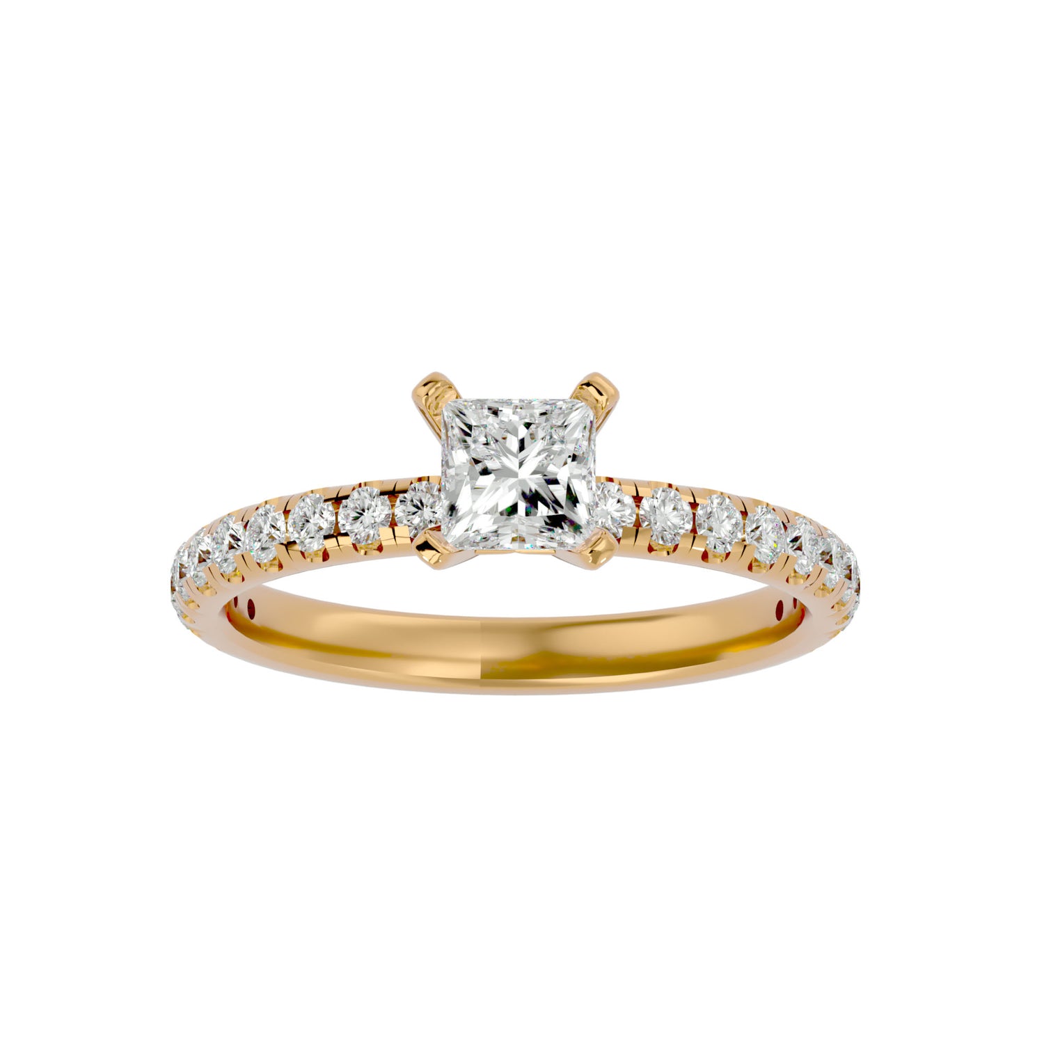 Kadence Princess Solitaire Ring