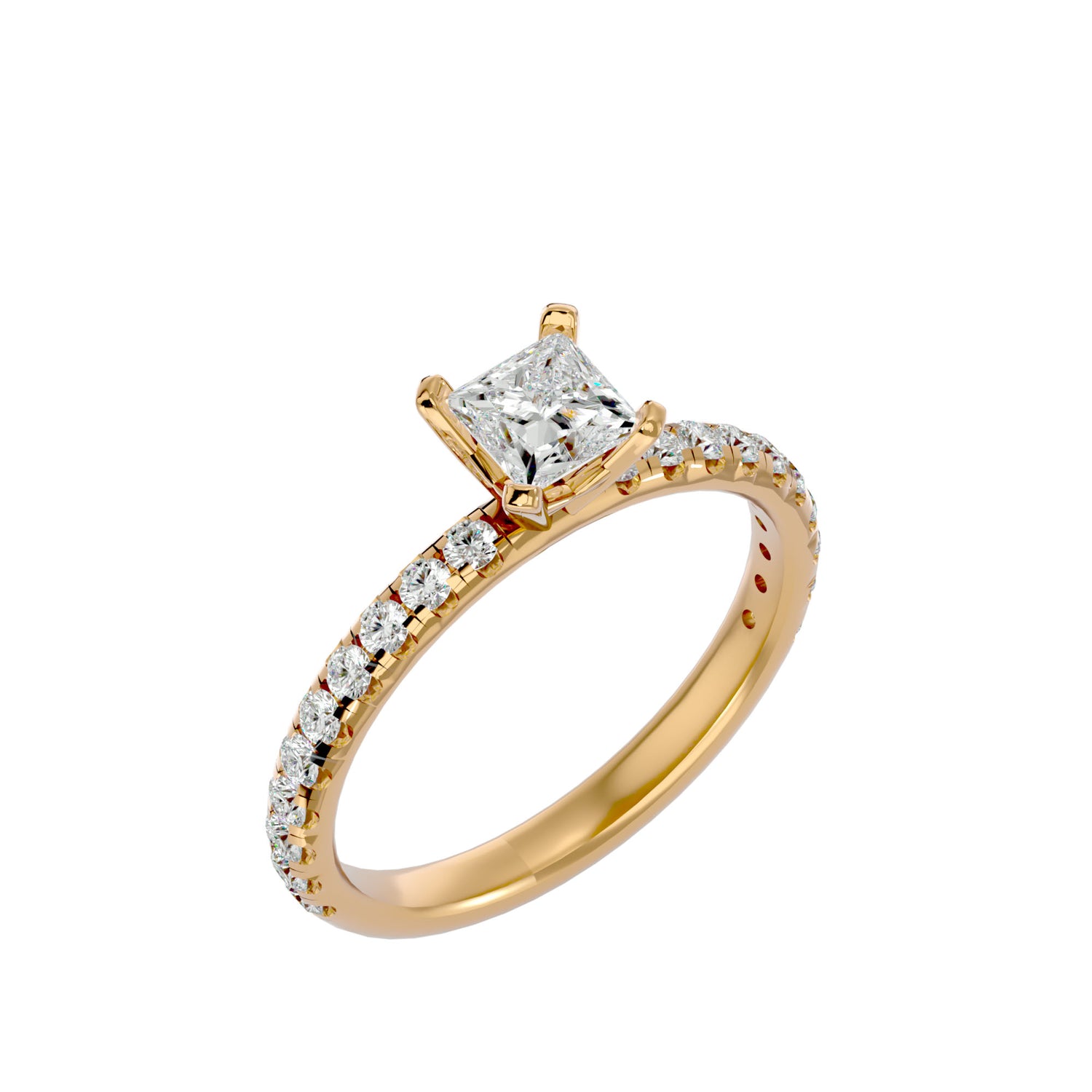 Kadence Princess Solitaire Ring