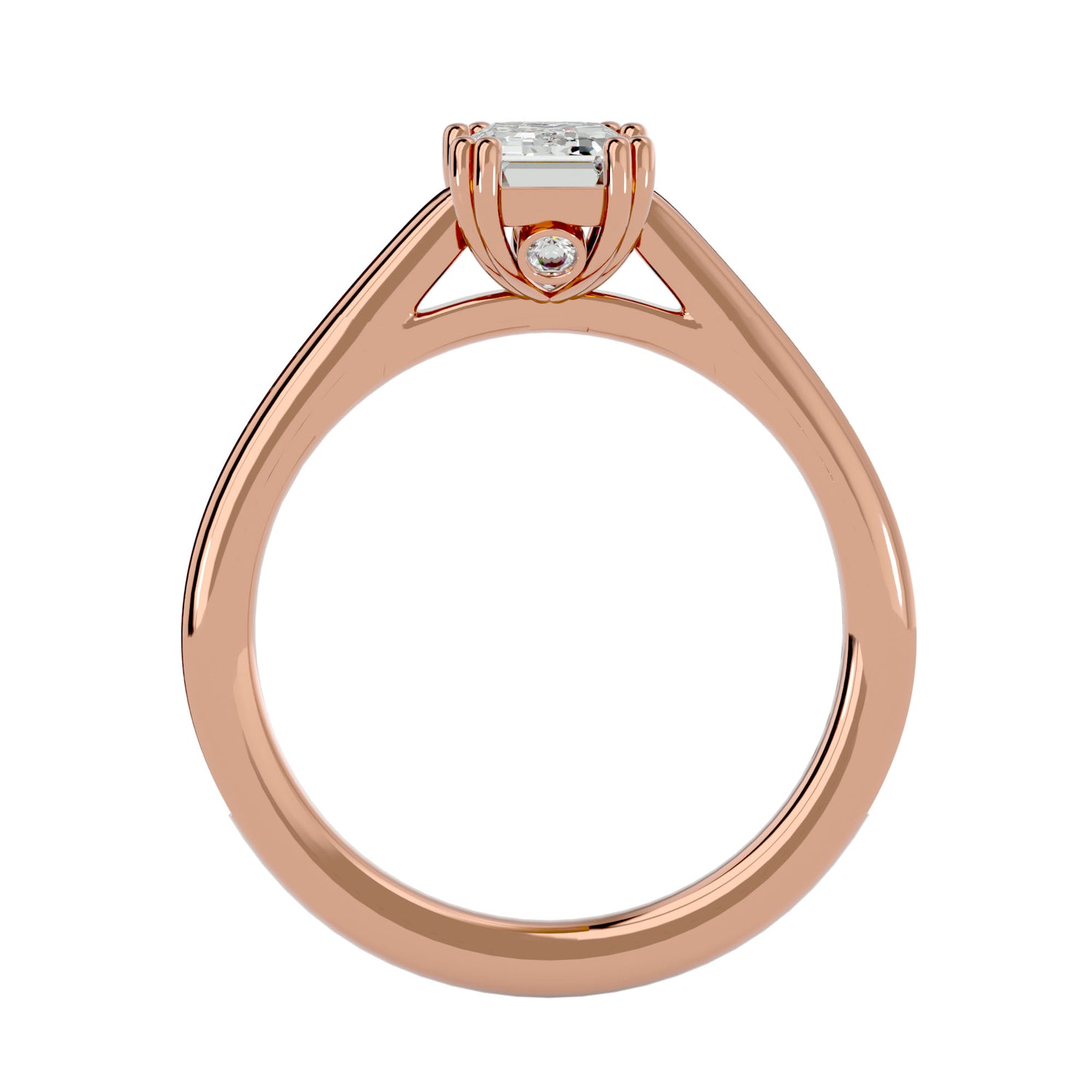 Sylvie Emerald Solitaire Ring