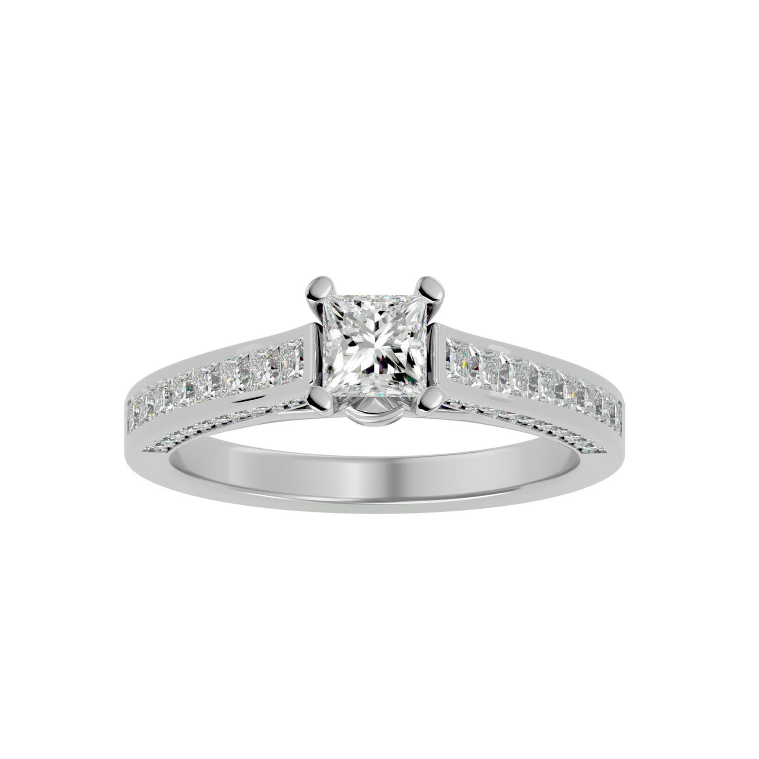 Emmaline Princess Solitaire Ring