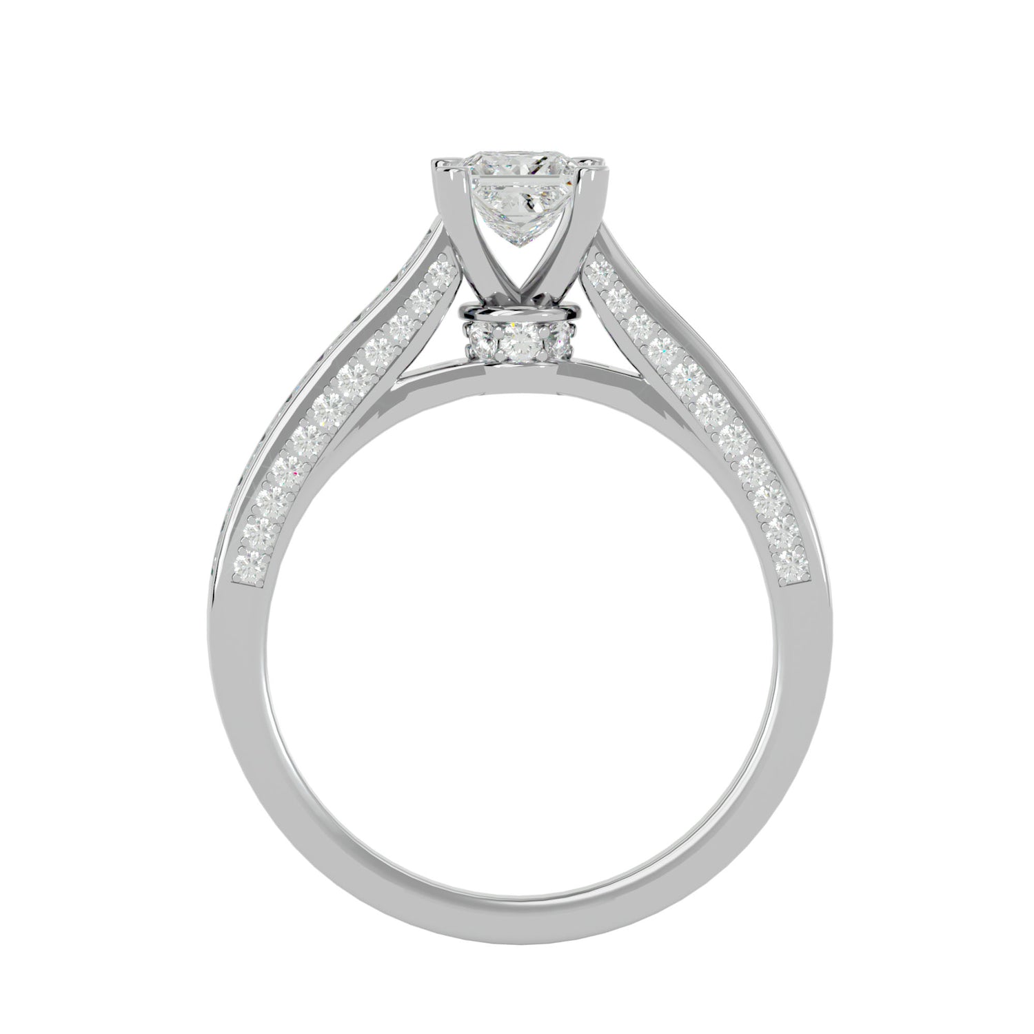 Emmaline Princess Solitaire Ring