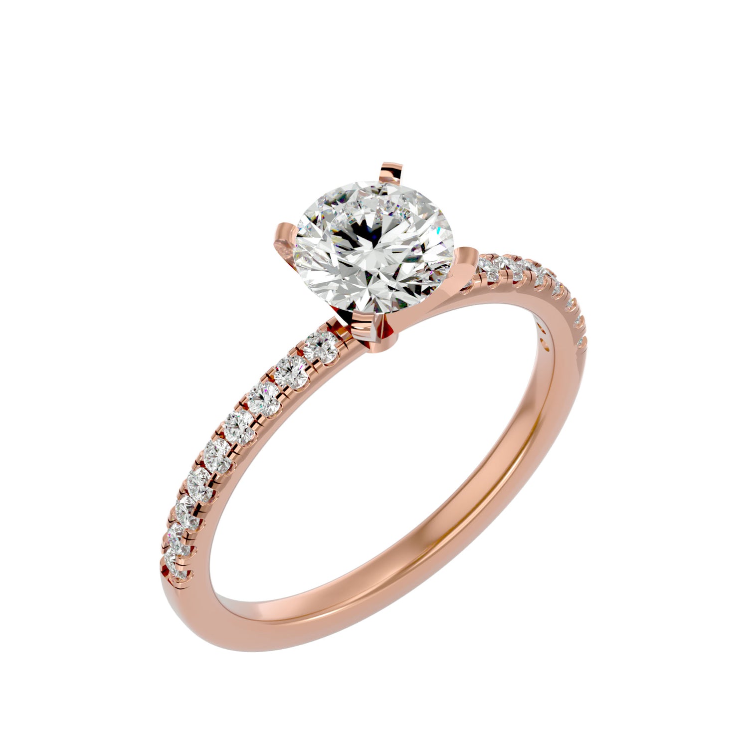 Nataly Round Solitaire Ring