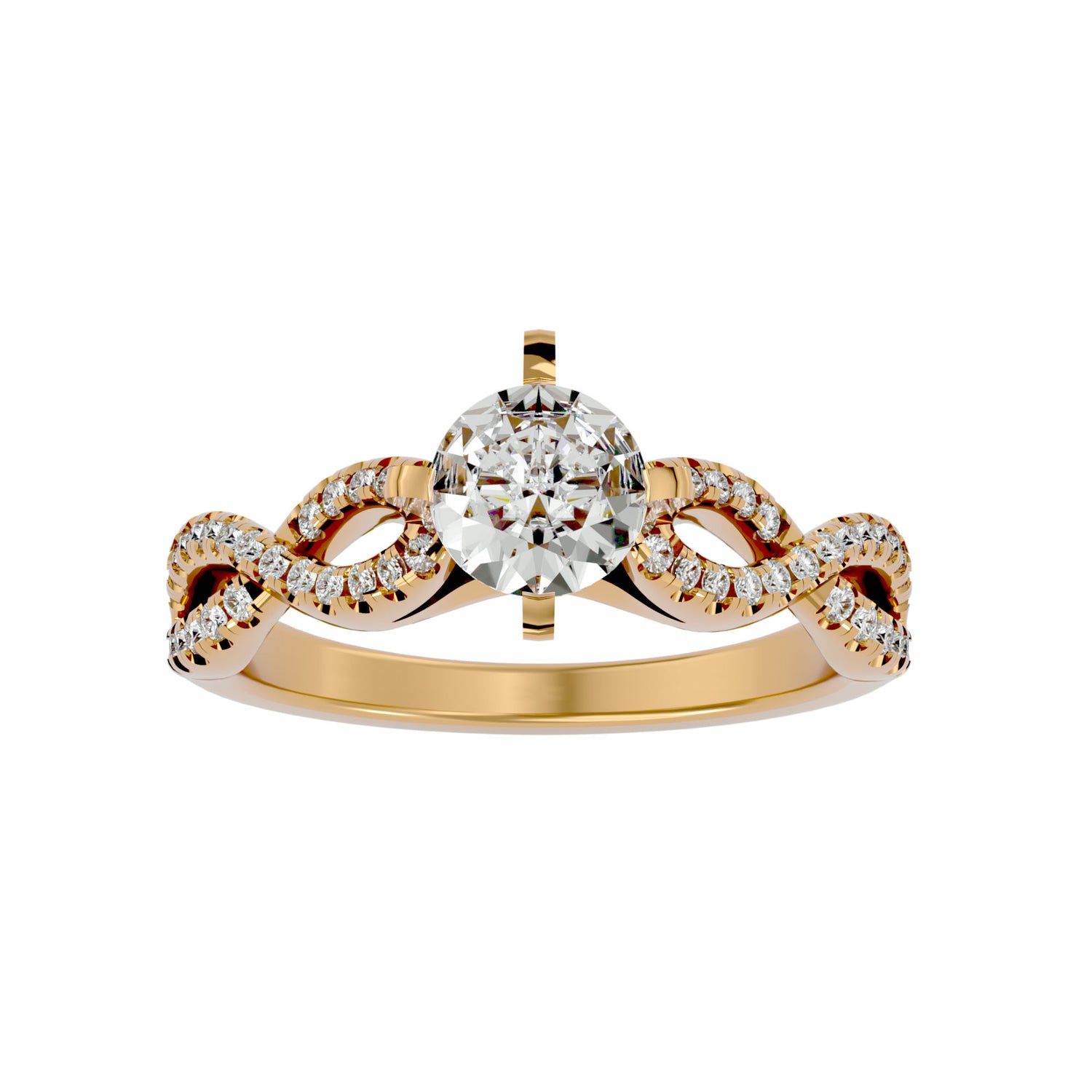 Ayleen Round Solitaire Ring