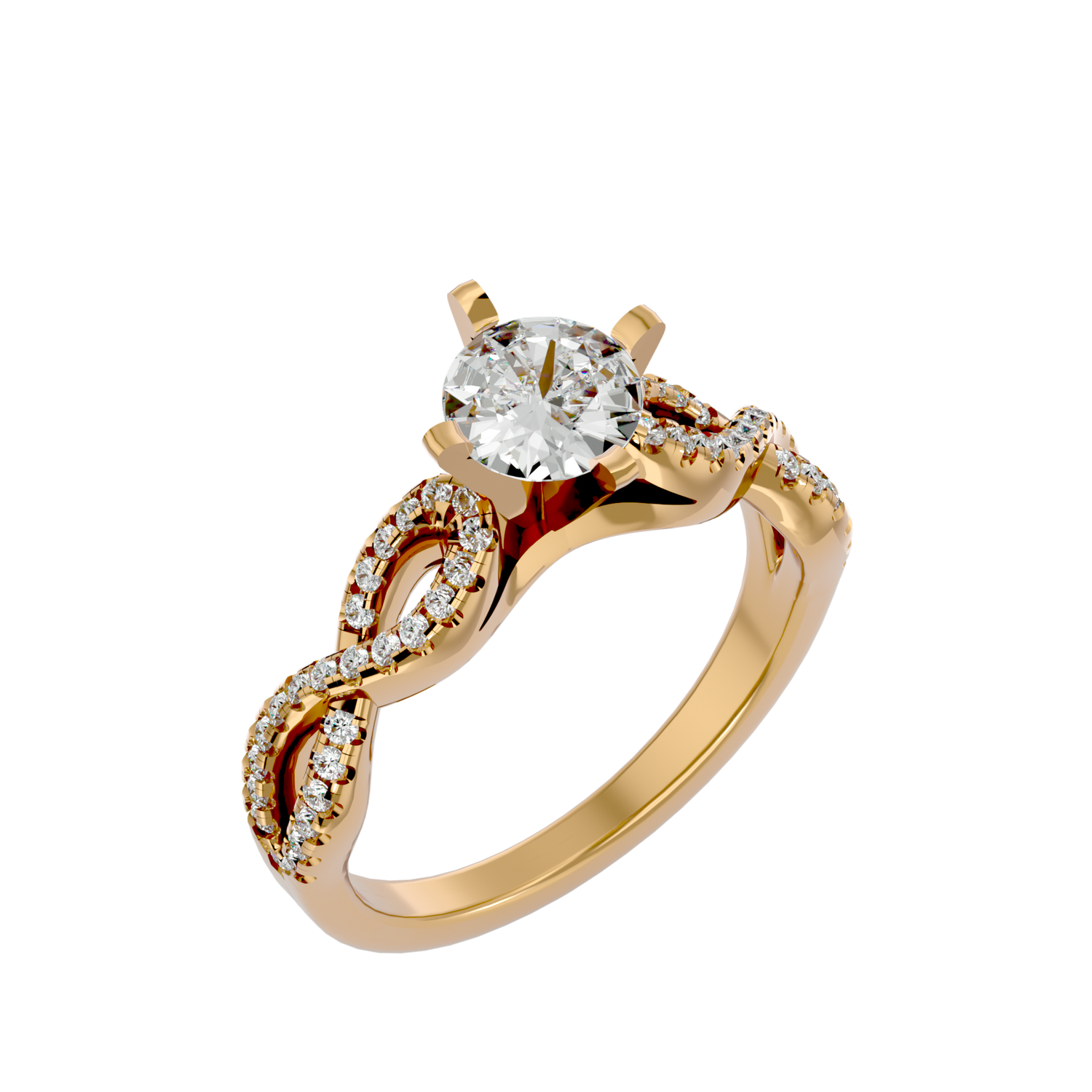 Ayleen Round Solitaire Ring