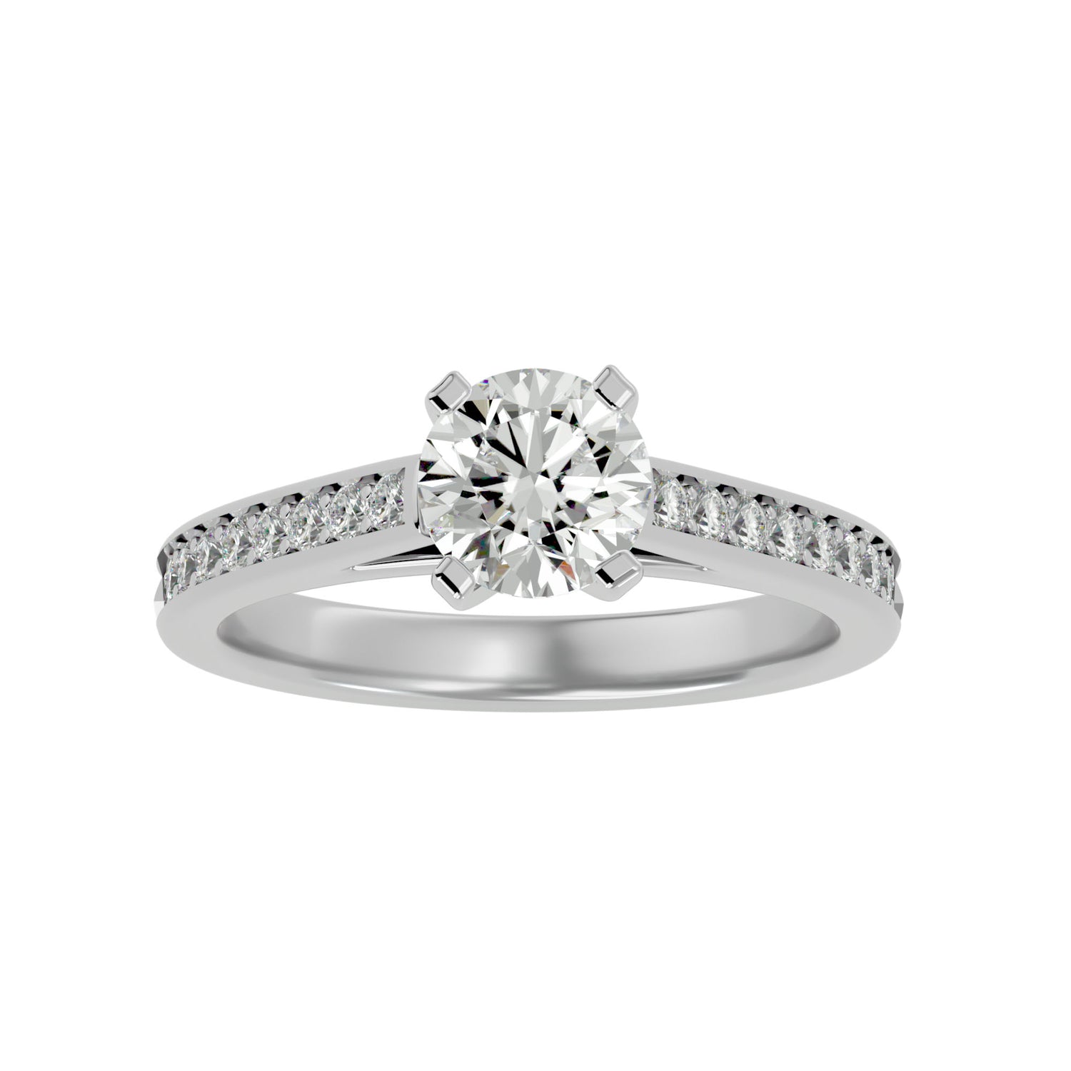 Kaiya Round Solitaire Ring