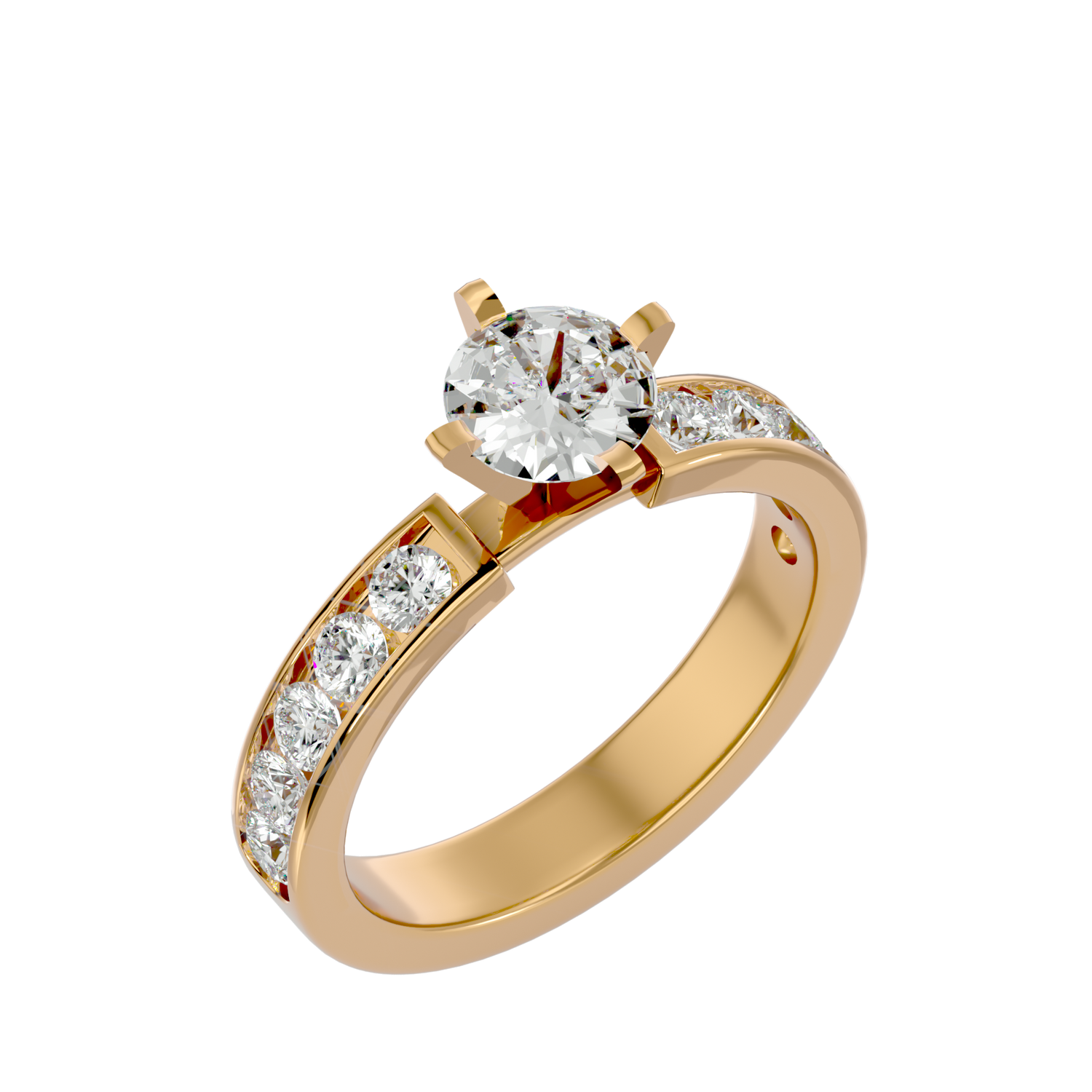 Ariadne Round Solitaire Ring