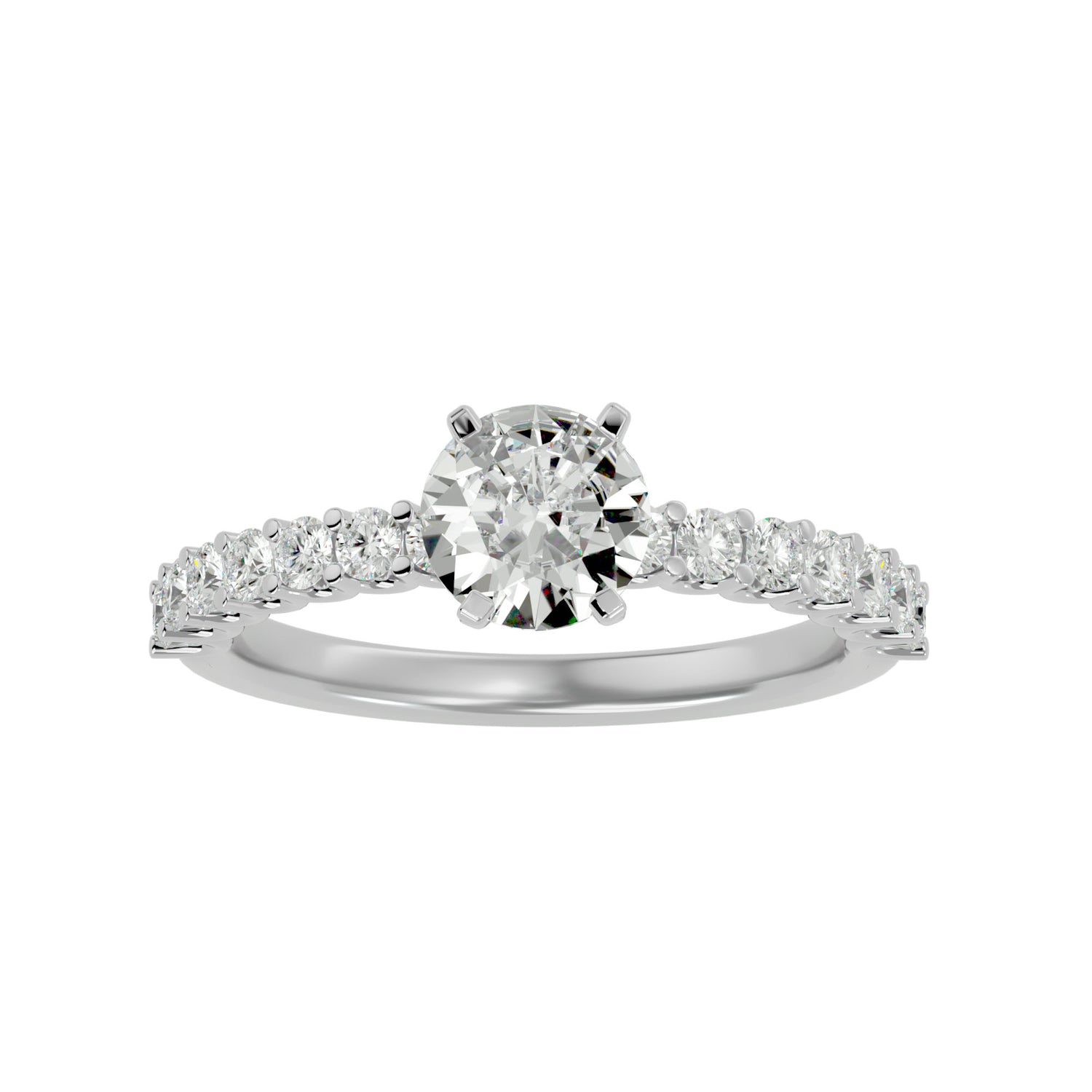 Karlee Round Solitaire Ring