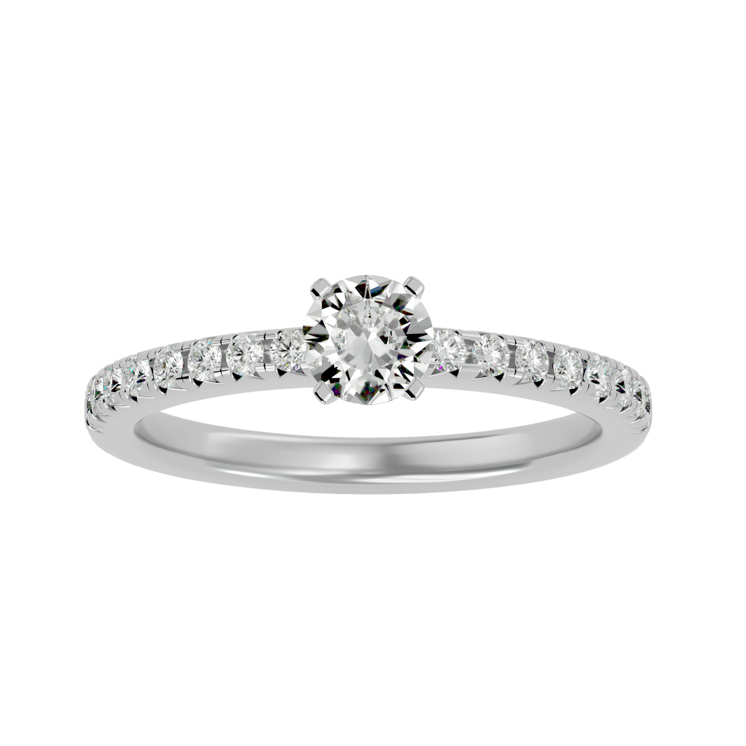 Dani Round Solitaire Ring