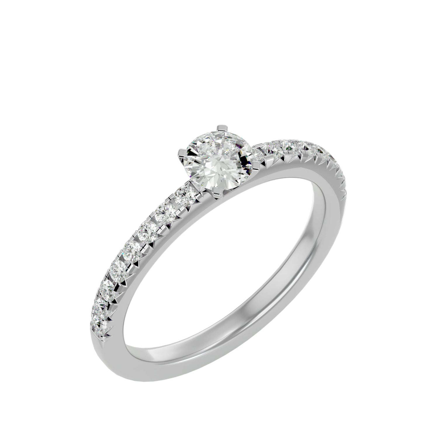 Dani Round Solitaire Ring