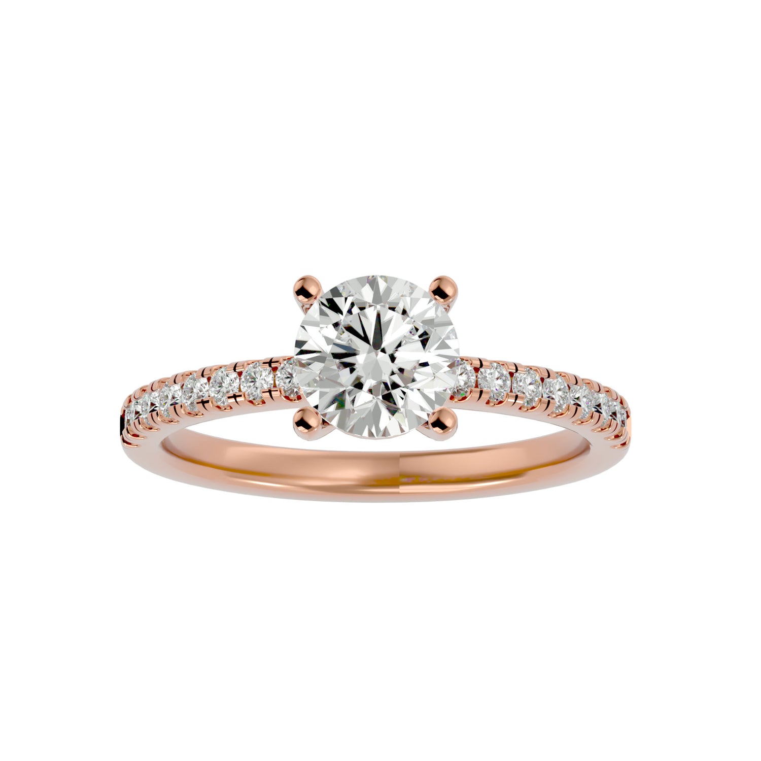 Annabel Round Solitaire Ring