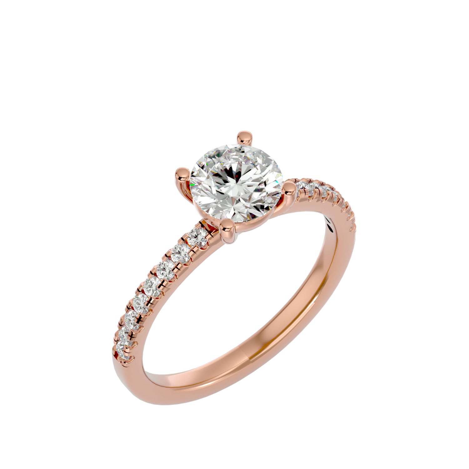 Annabel Round Solitaire Ring