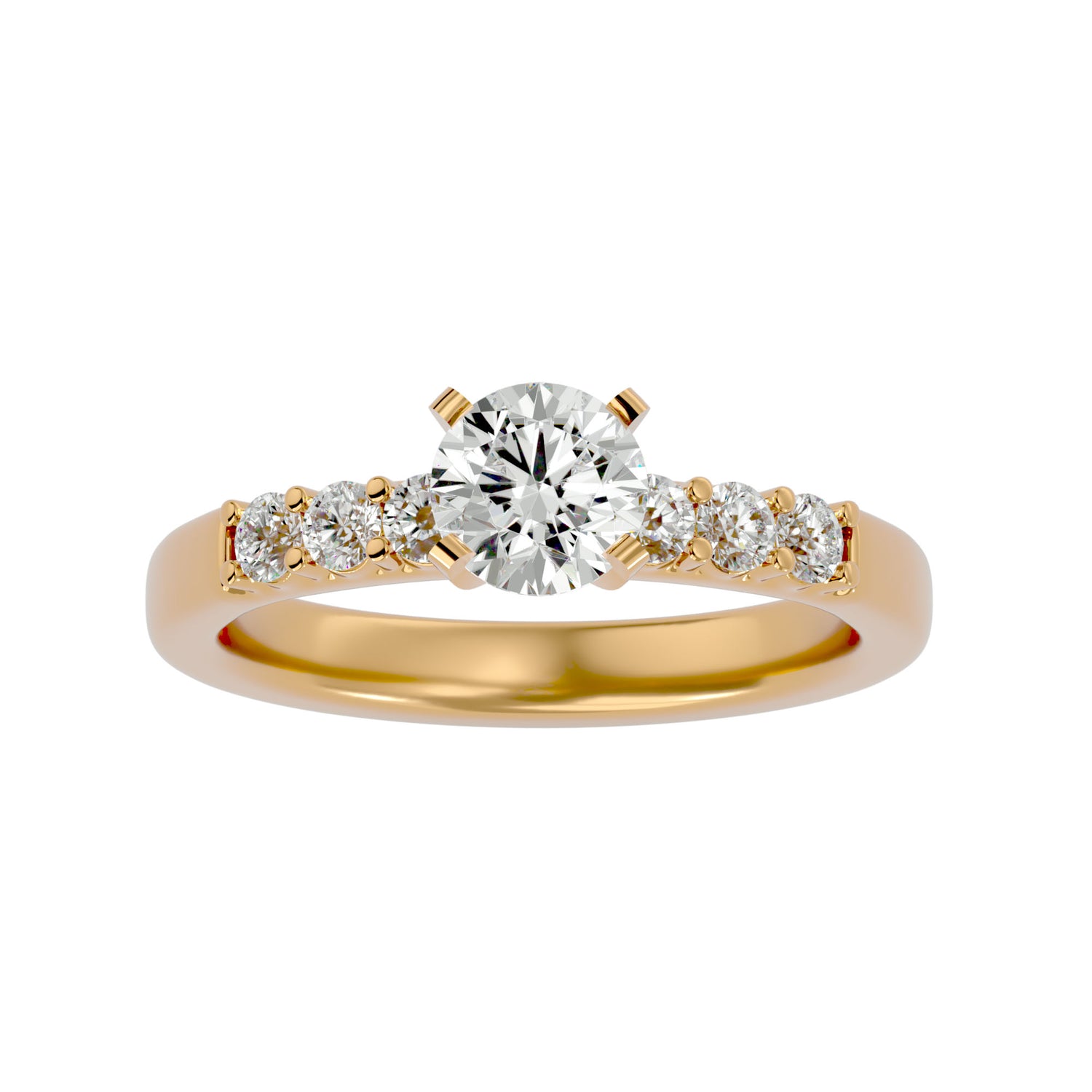 Hadleigh Round Solitaire Ring