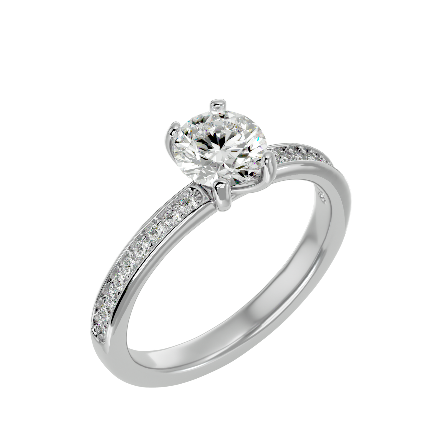 Annalee Round Solitaire Ring
