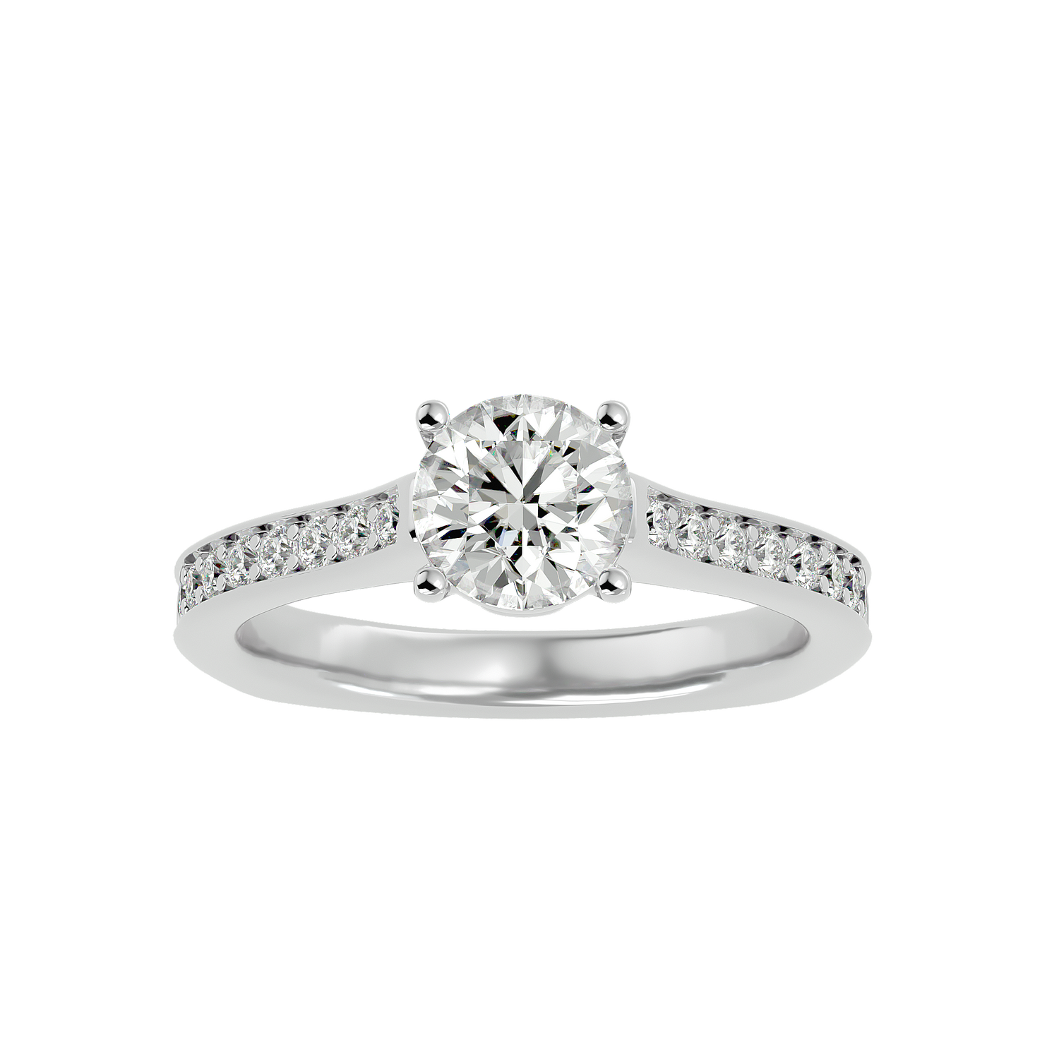 Jaylee Round Solitaire Ring