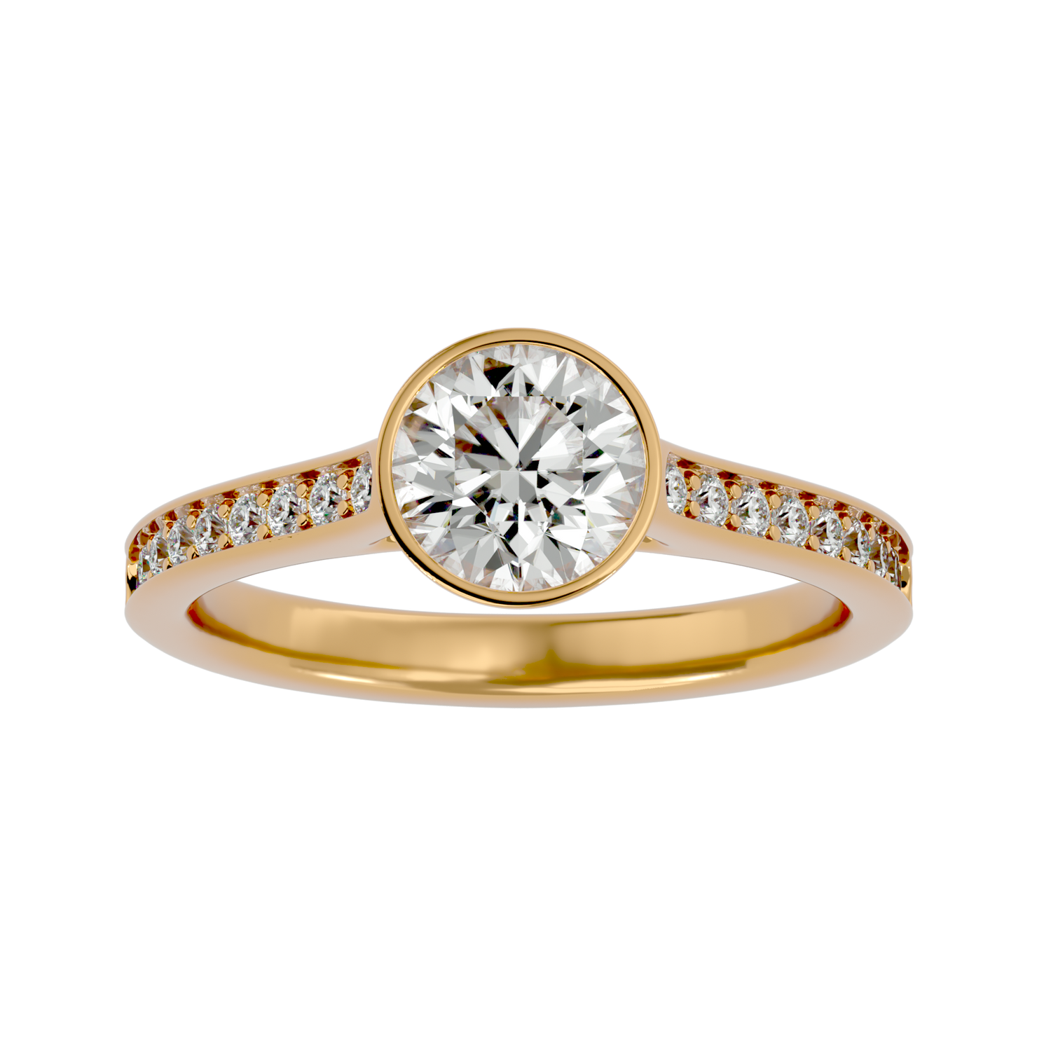 Zola Round Solitaire Ring