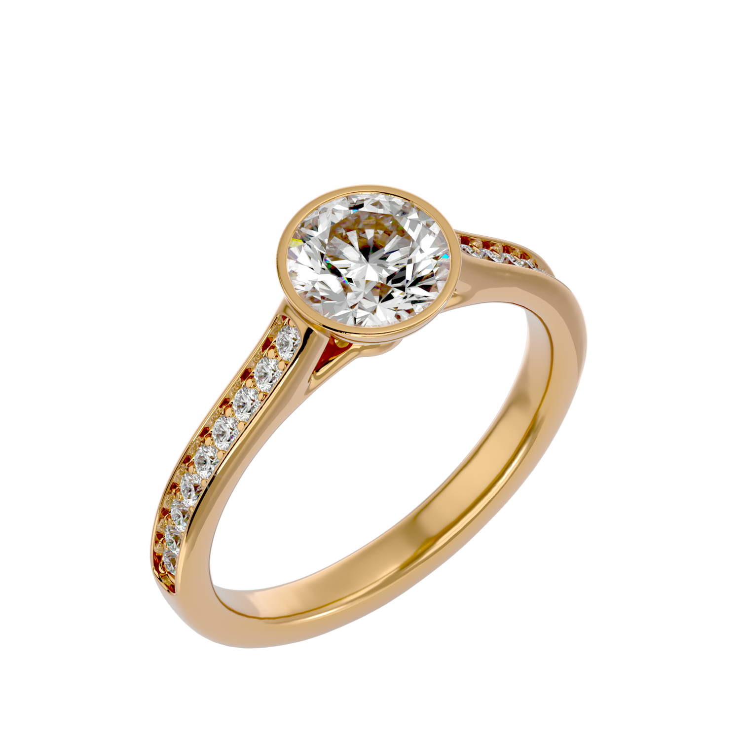 Zola Round Solitaire Ring