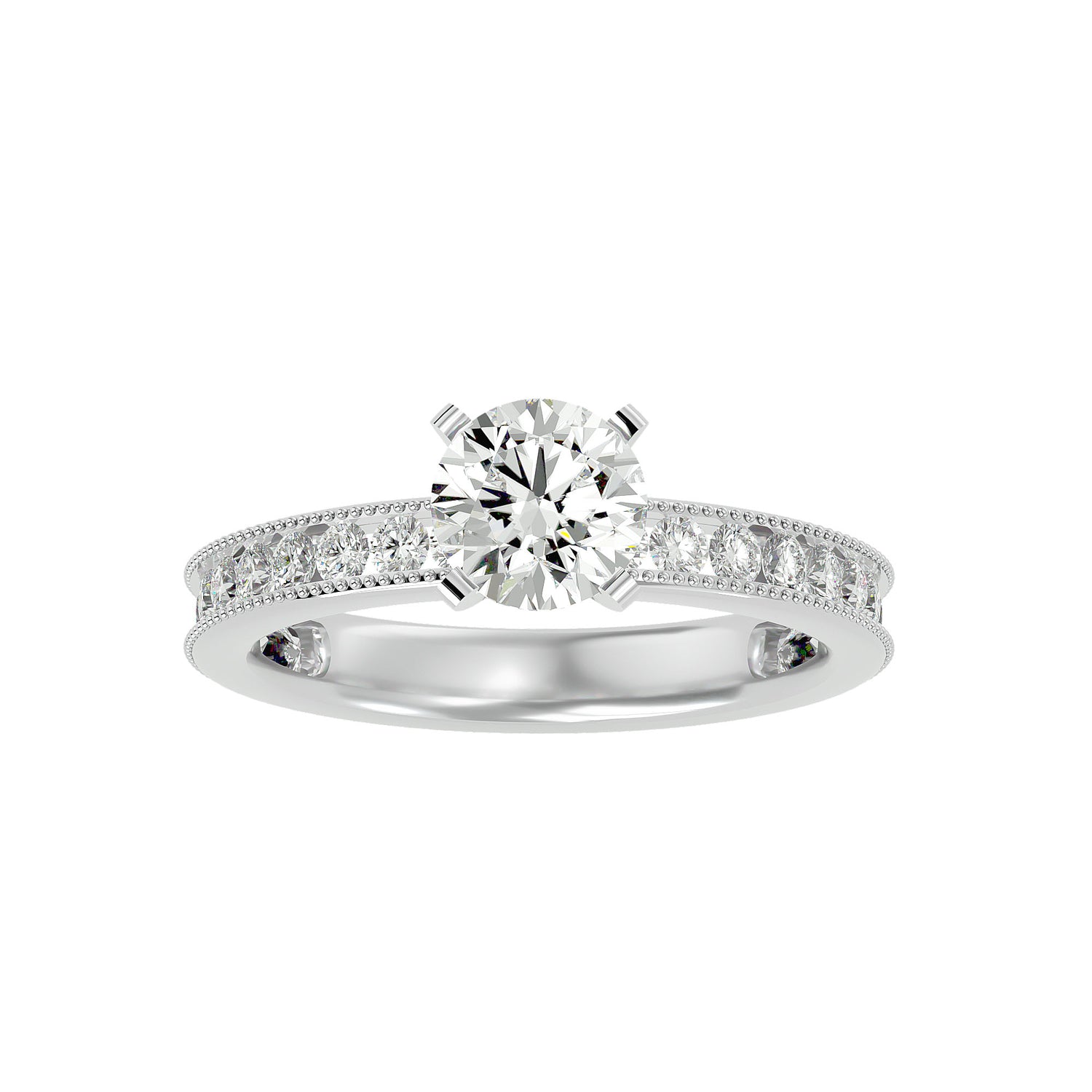 Jenesis Round Solitaire Ring