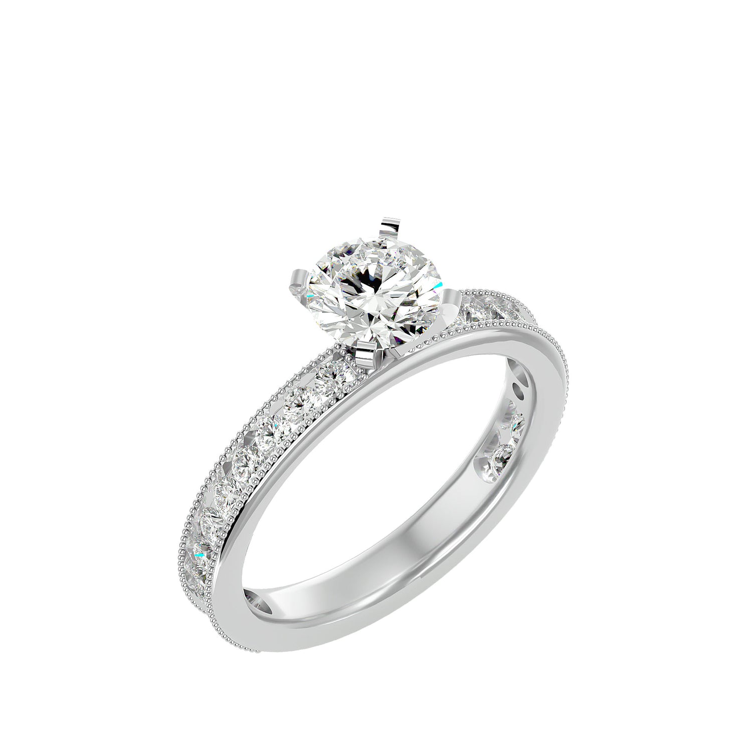 Jenesis Round Solitaire Ring