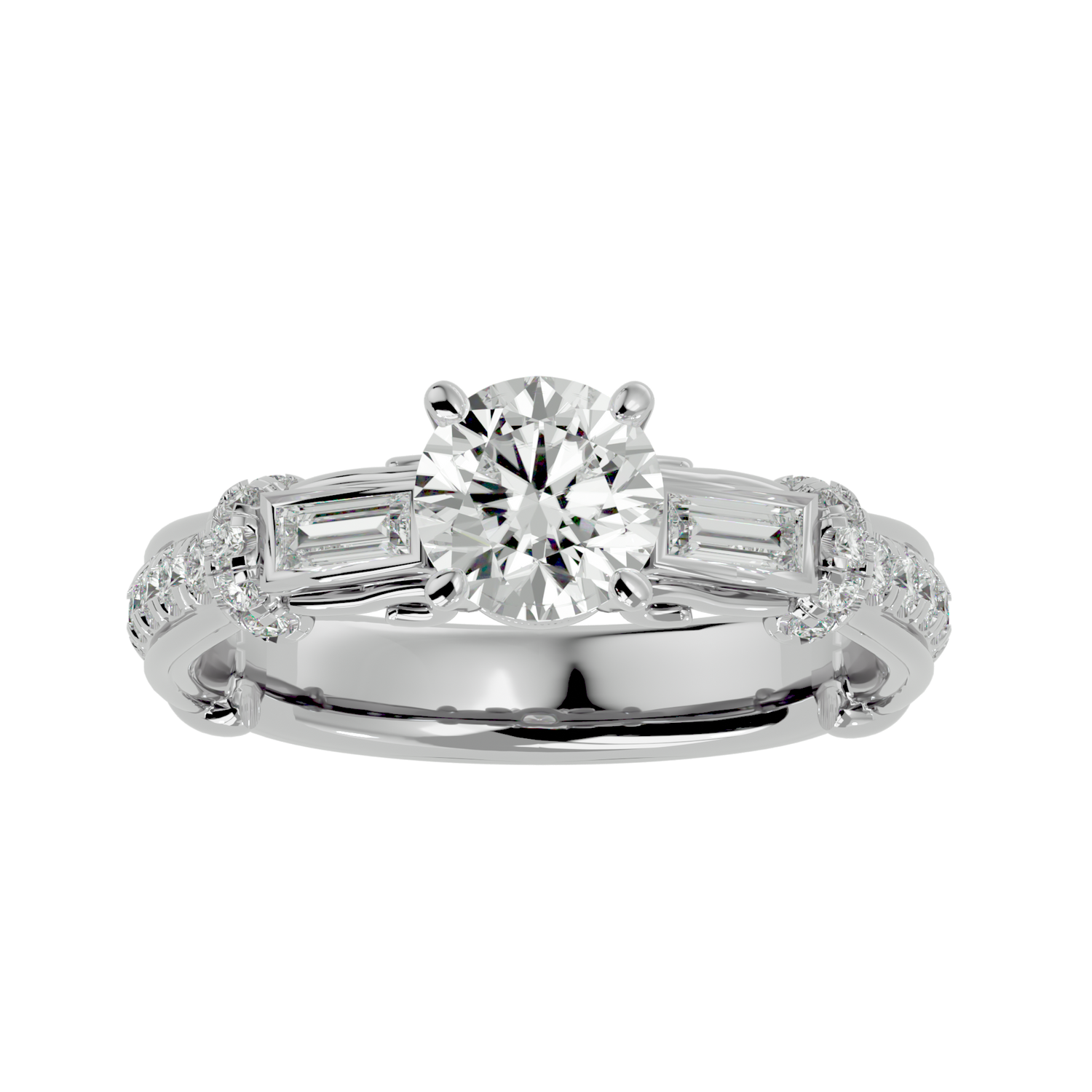 Giana Round Solitaire Ring