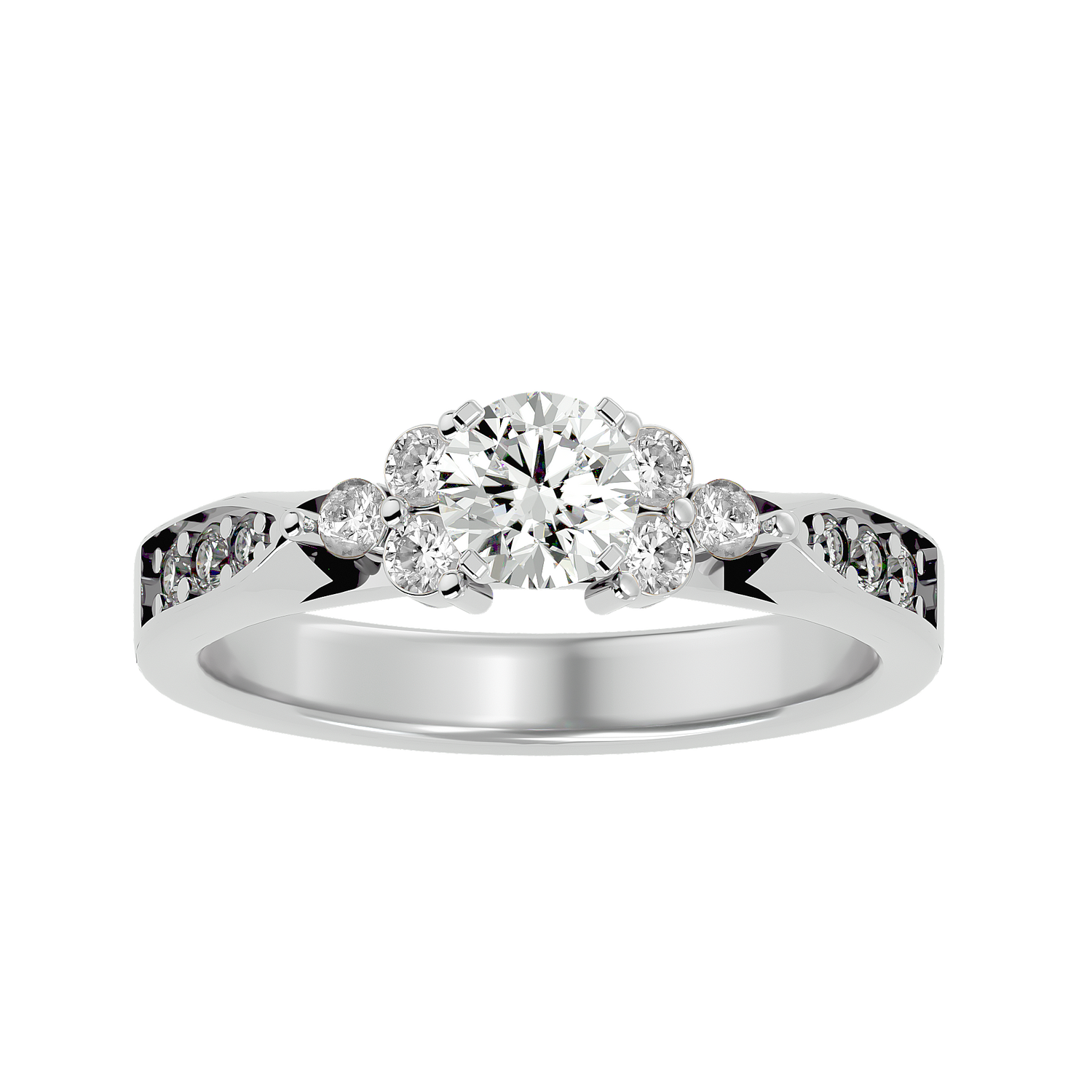 Waverly Round Solitaire Ring
