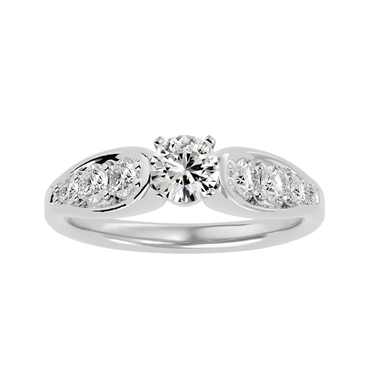 Novah Round Solitaire Ring