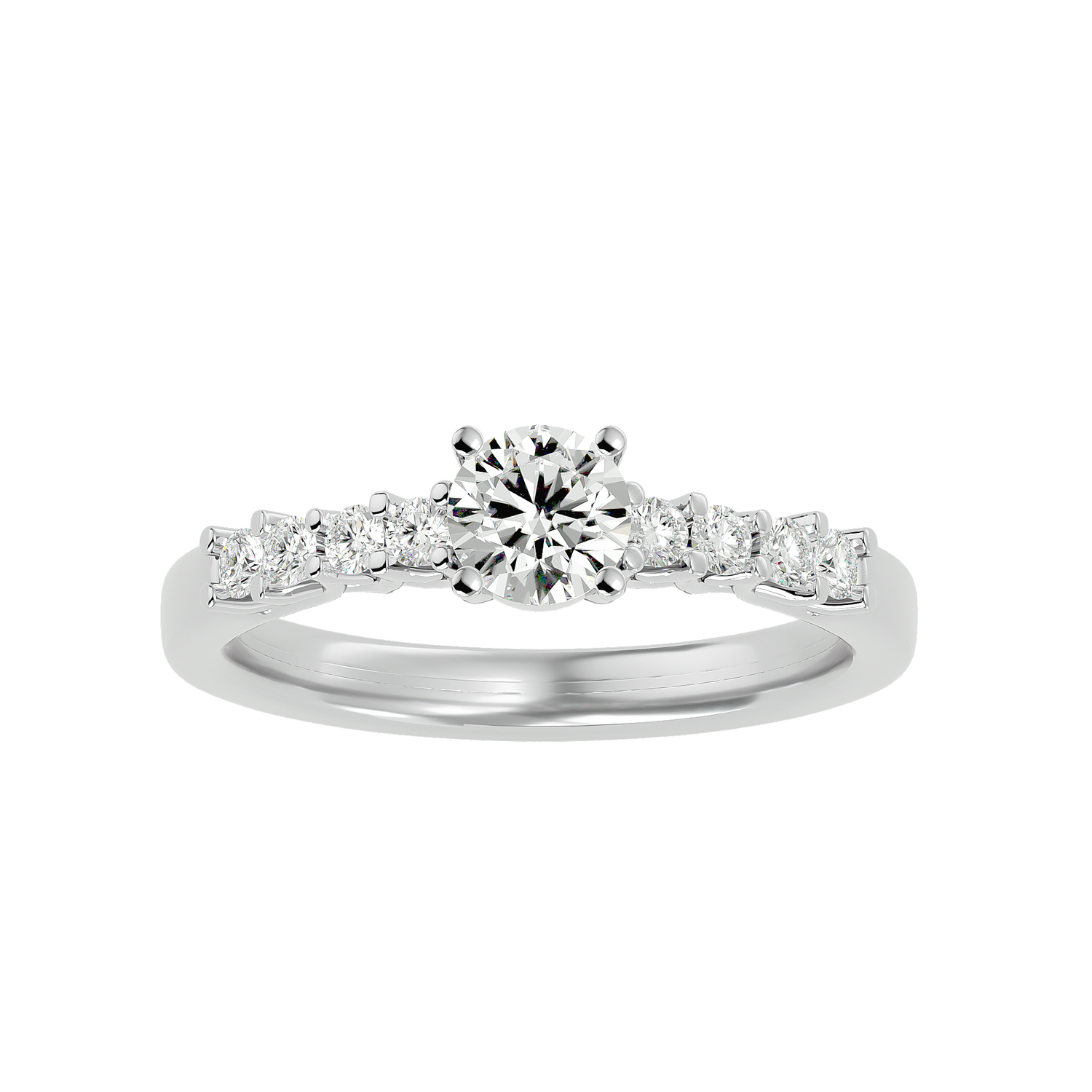 Taliyah Round Solitaire Ring