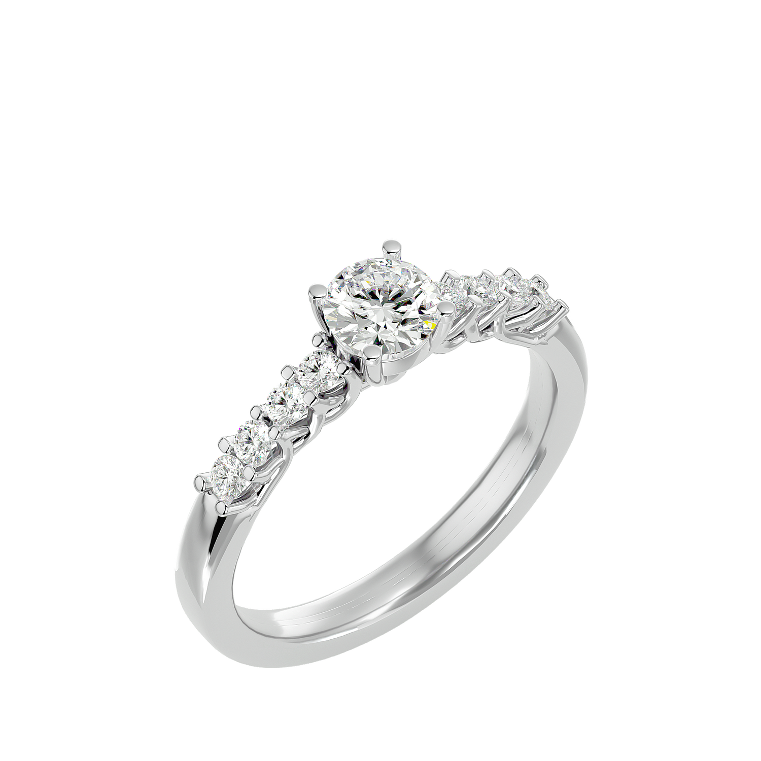 Taliyah Round Solitaire Ring