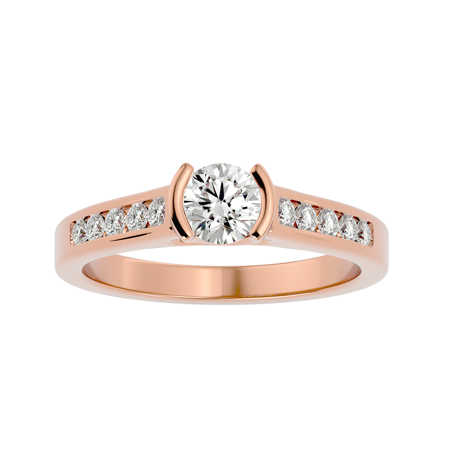 Emmarie Round Solitaire Ring
