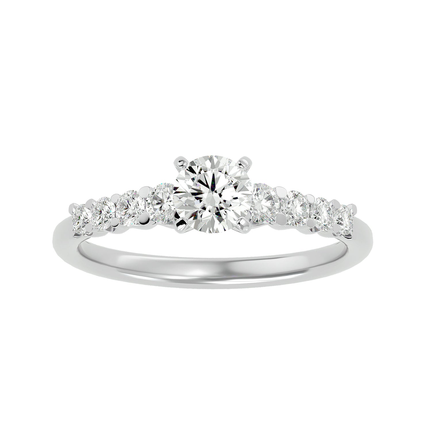 Alondra Round Solitaire Ring