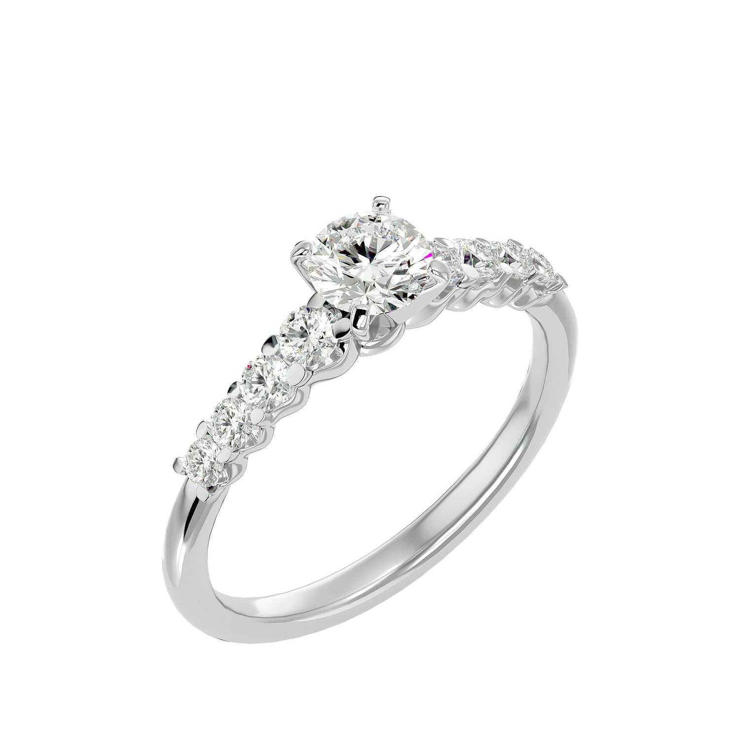 Alondra Round Solitaire Ring