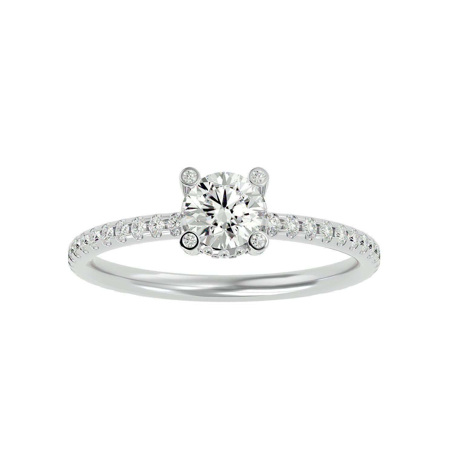Kamryn Round Solitaire Ring