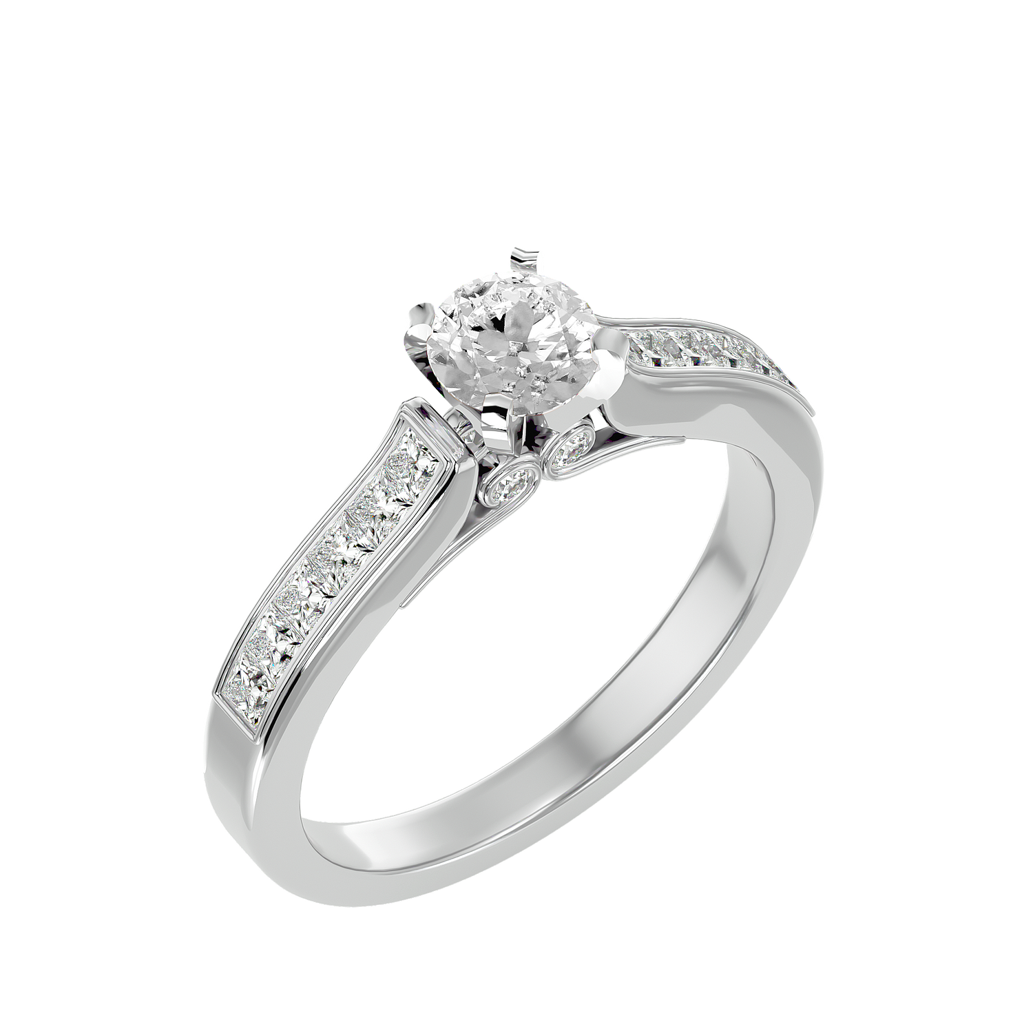 Marlee Round Solitaire Ring