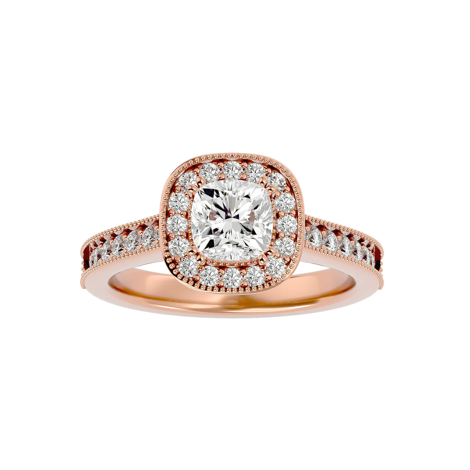 Cecelia Diamond Halo Ring