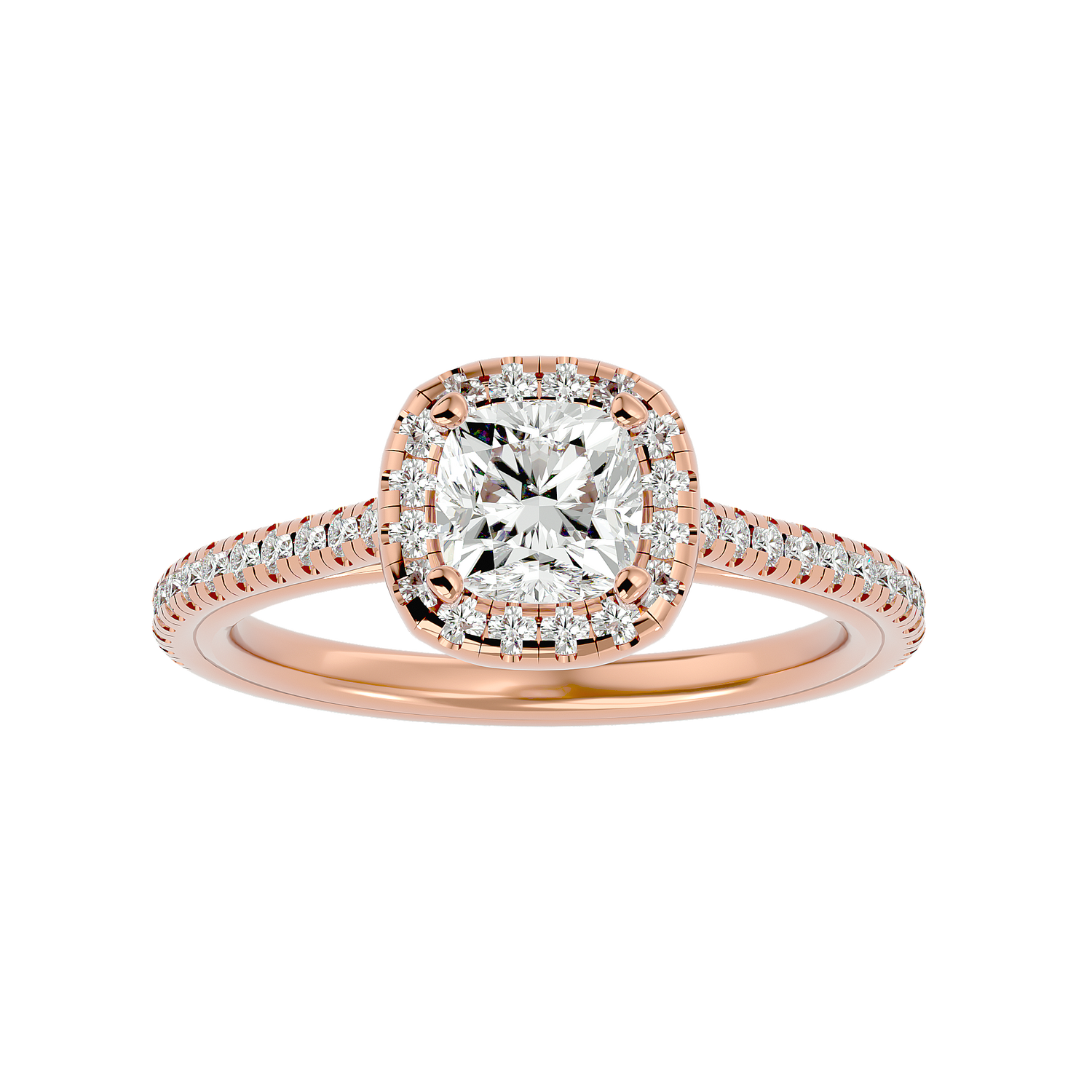 Christiana Diamond Halo Ring