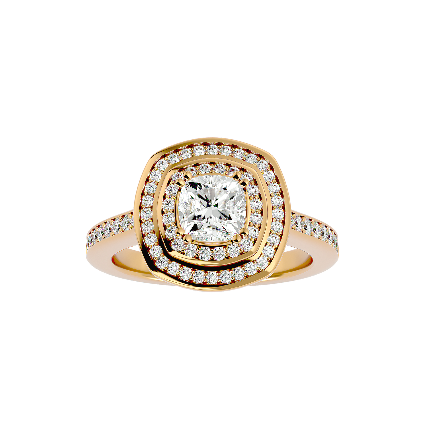 Claire Diamond Halo Ring