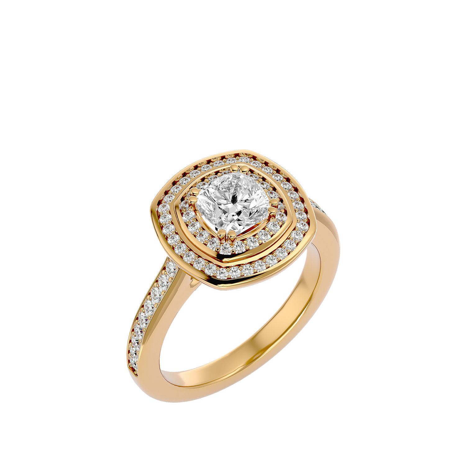 Claire Diamond Halo Ring
