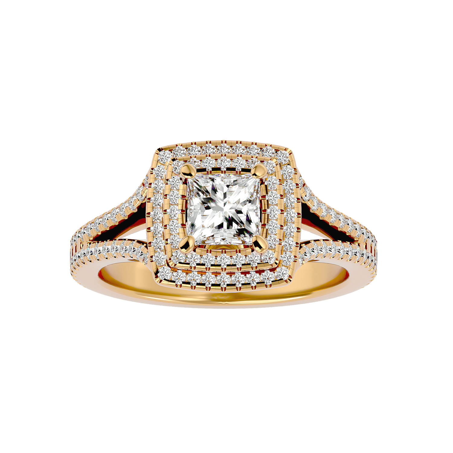 Emmeline Diamond Halo Ring