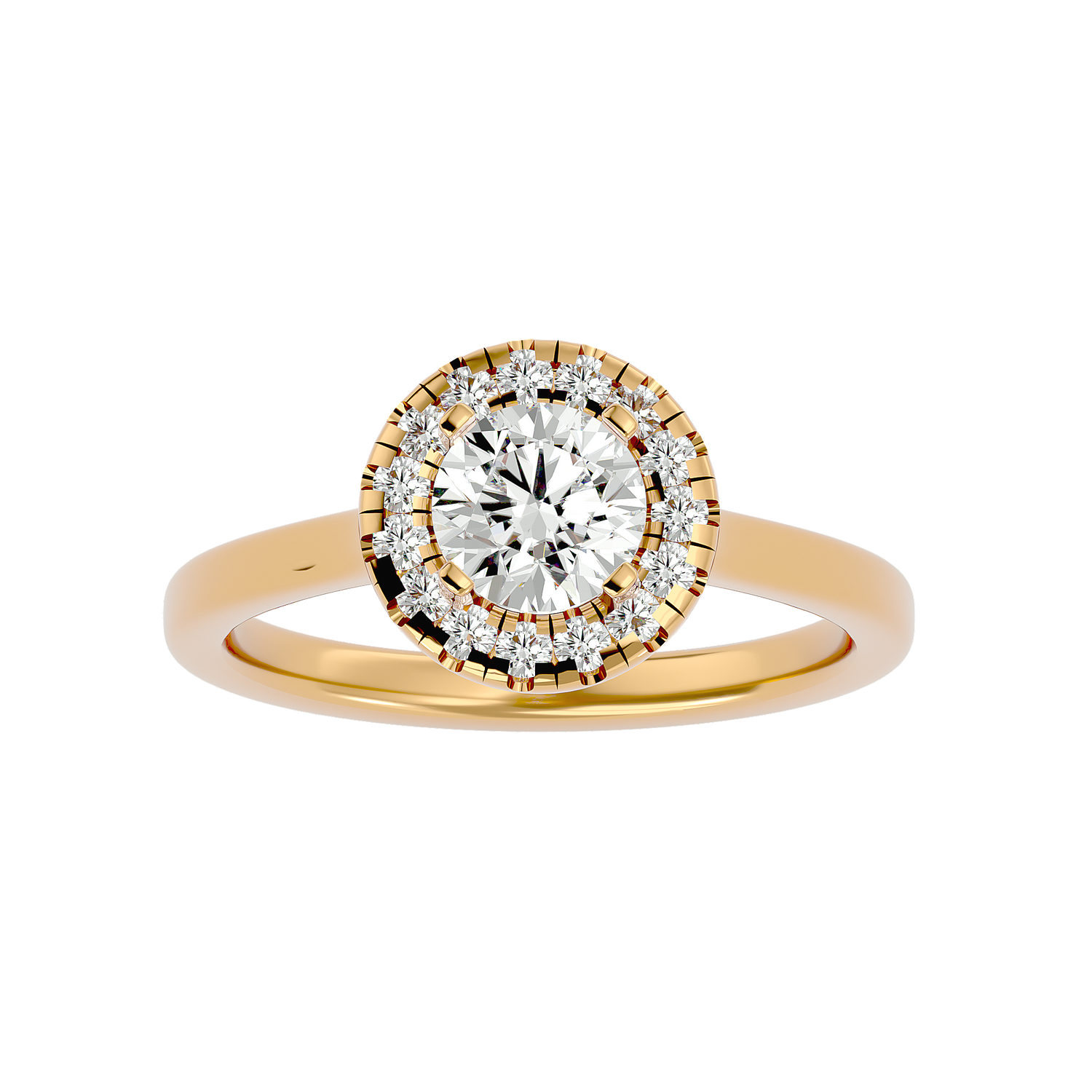 Karine Diamond Halo Ring