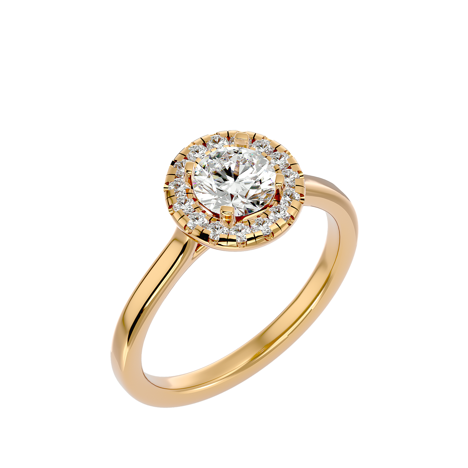 Karine Diamond Halo Ring