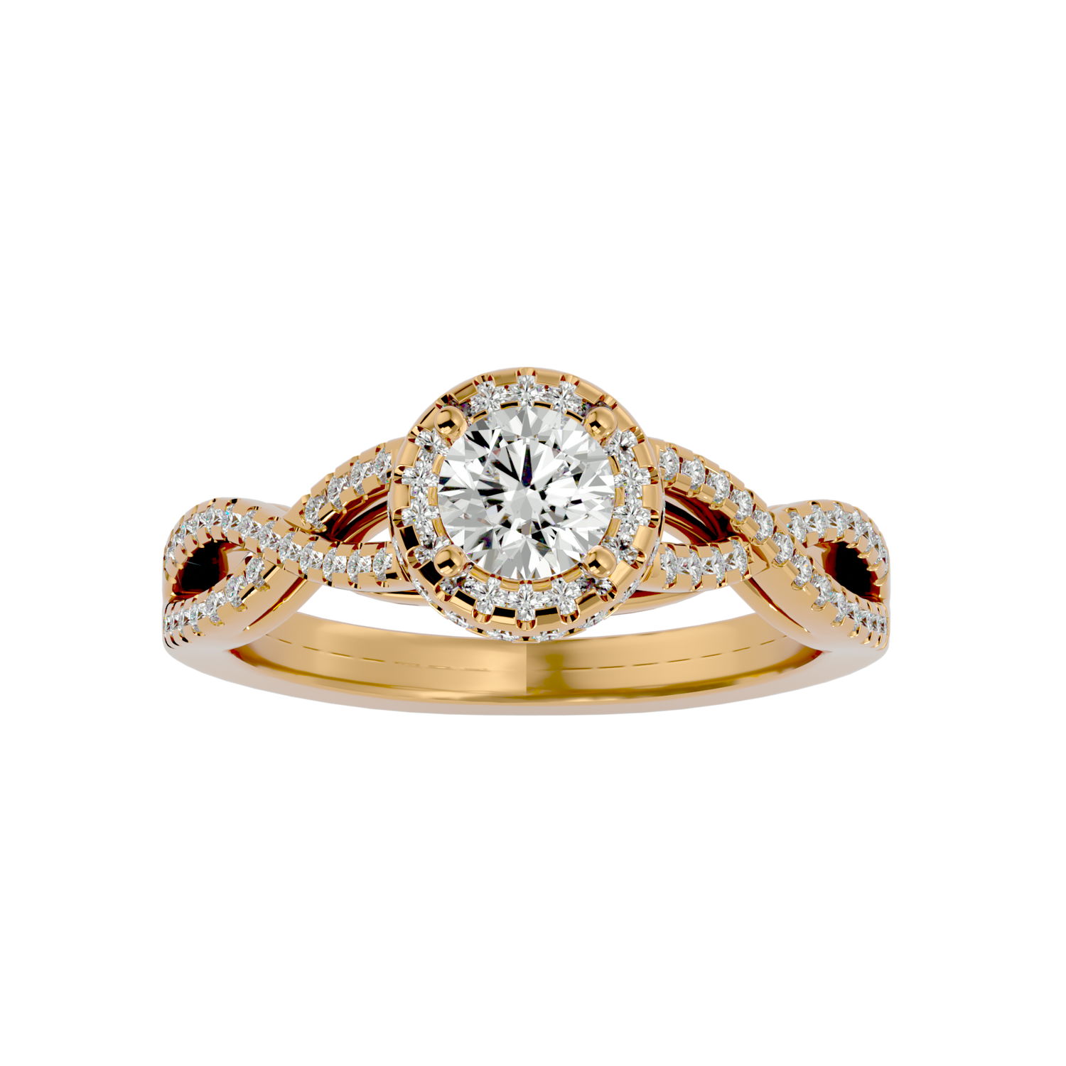 Mireille Diamond Halo Ring