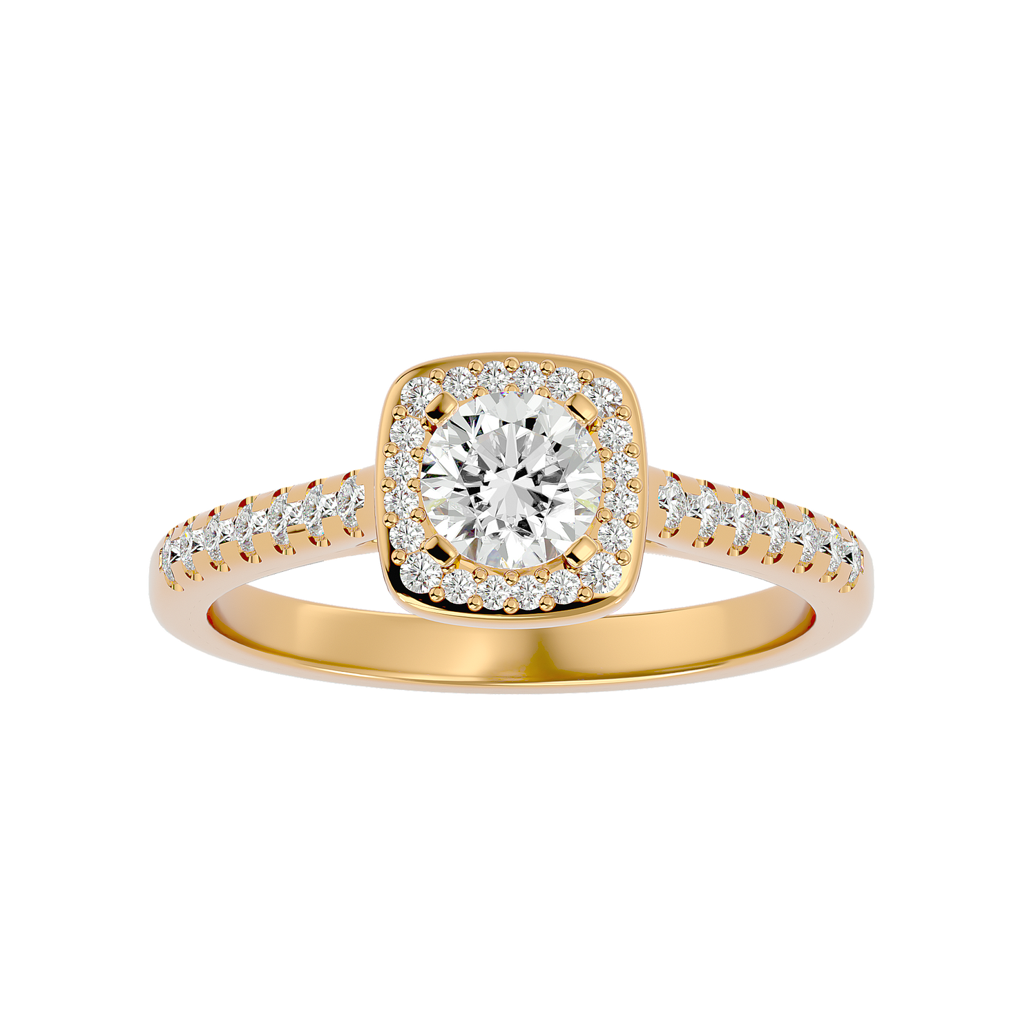Natalia Diamond Halo Ring