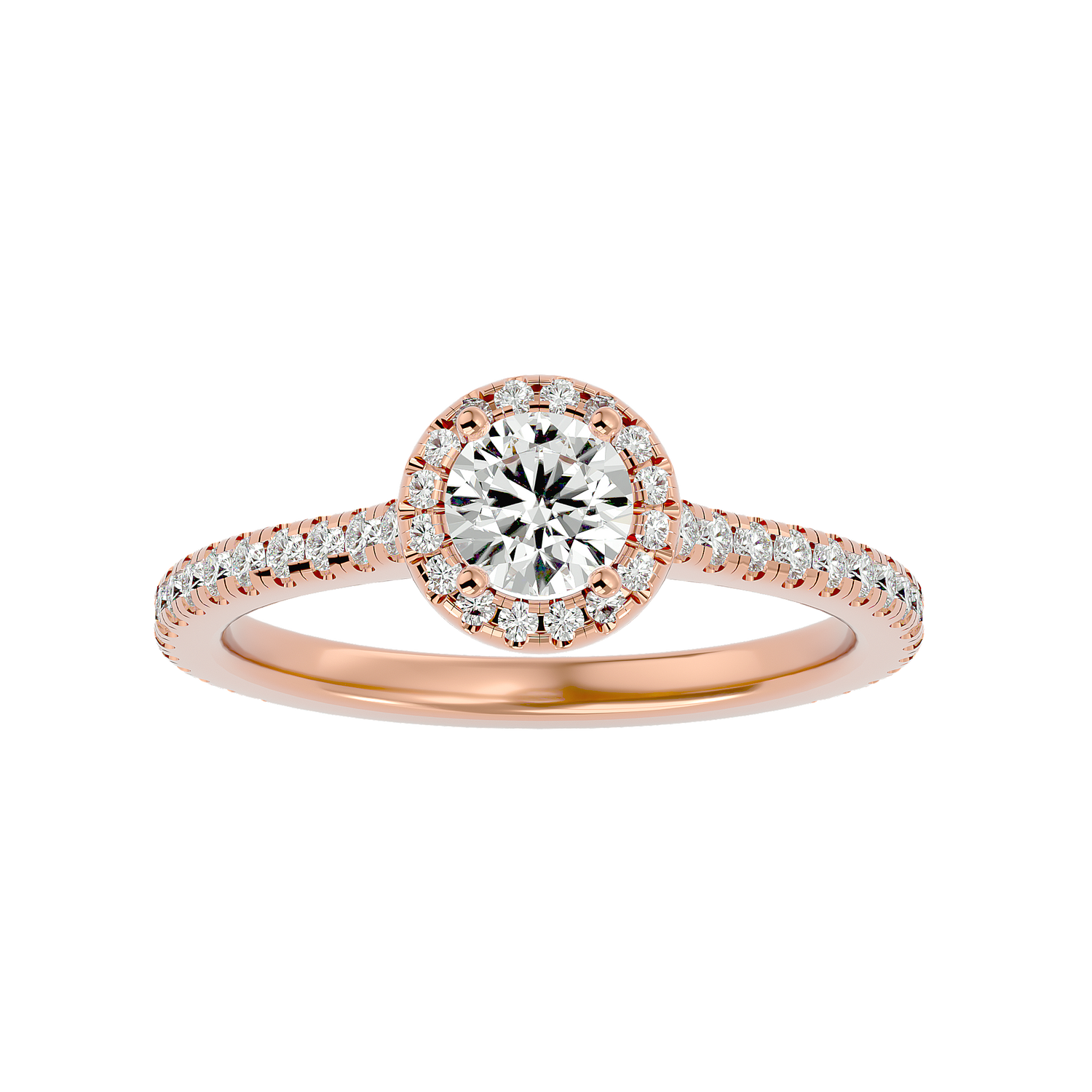 Olivia Diamond Halo Ring
